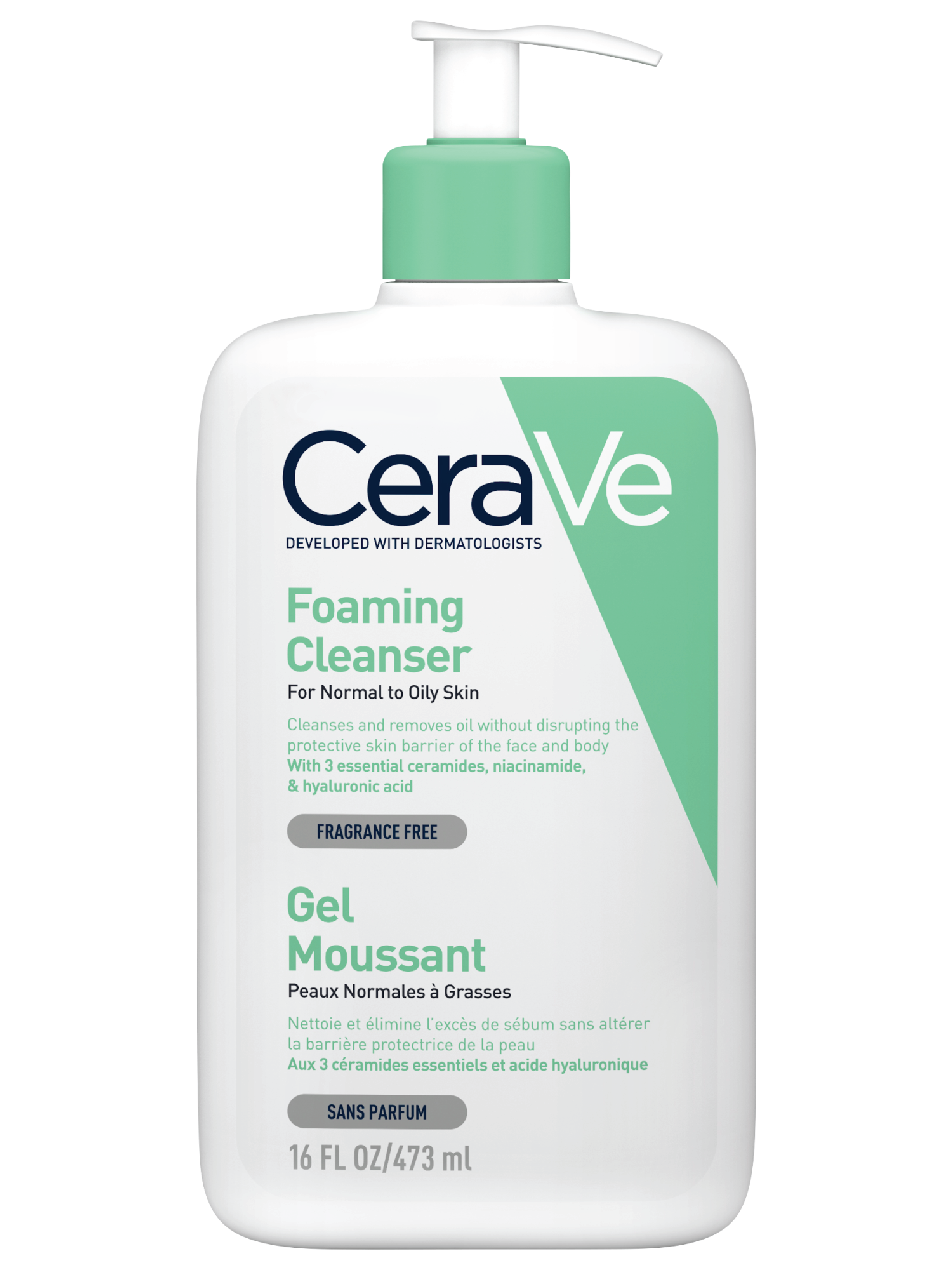 CeraVe Foaming Cleanser, 473 ml
