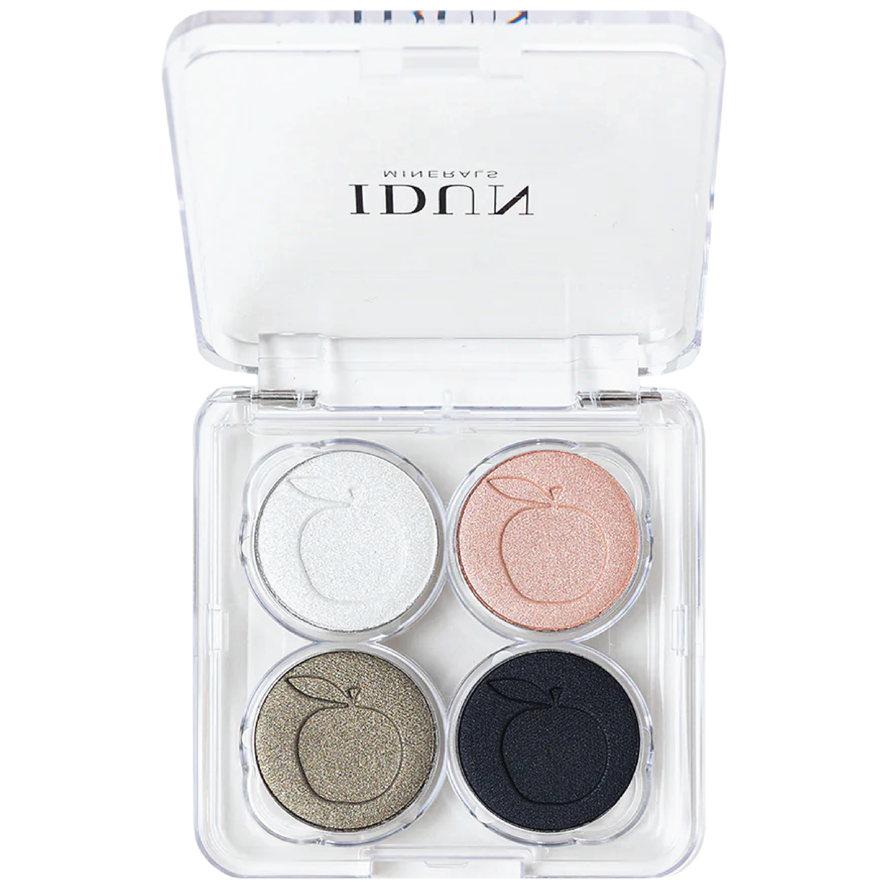 IDUN Minerals Eyeshadow Palette, Vitsippa, 4 g