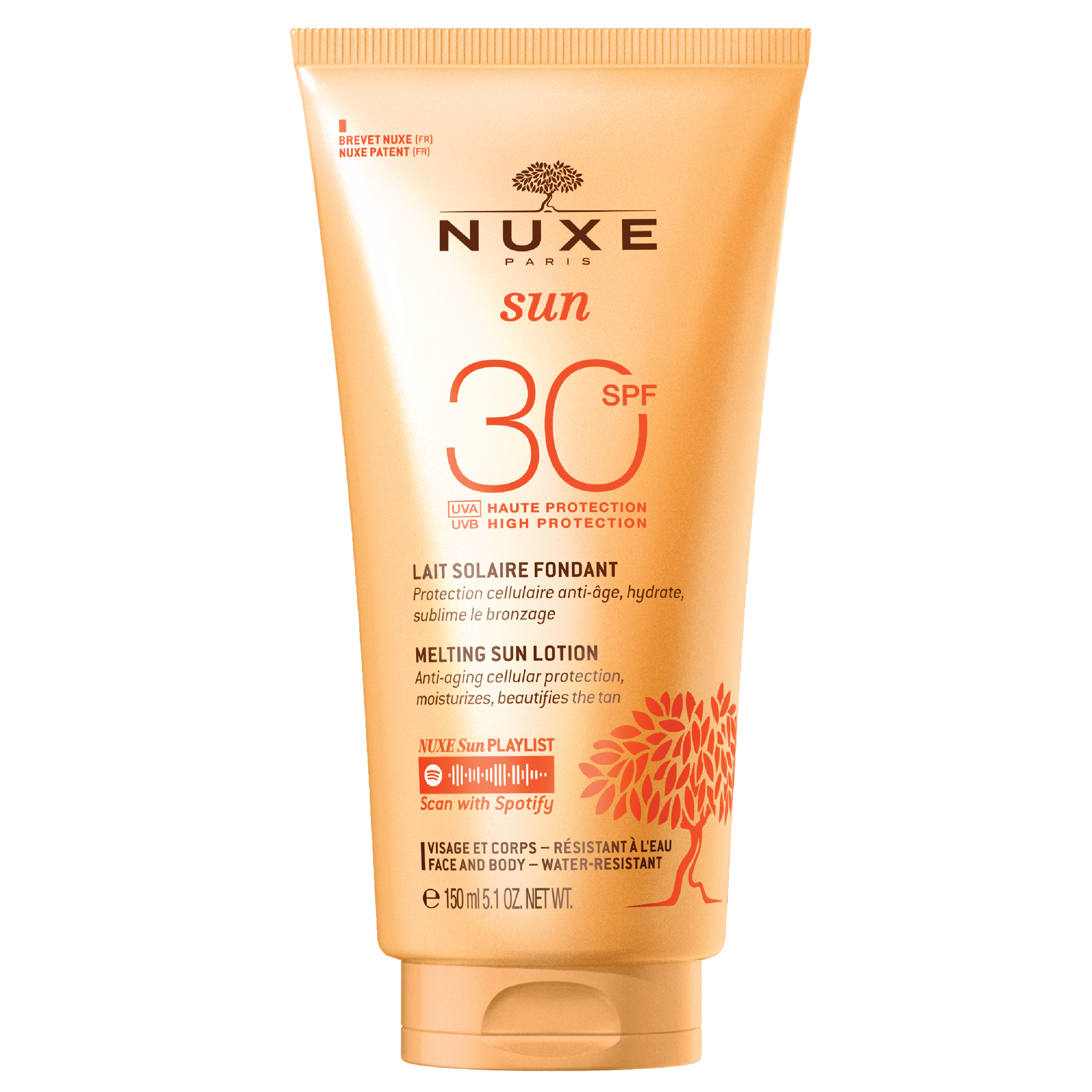 NUXE Sun Lotion Face & Body SPF30, 150 ml