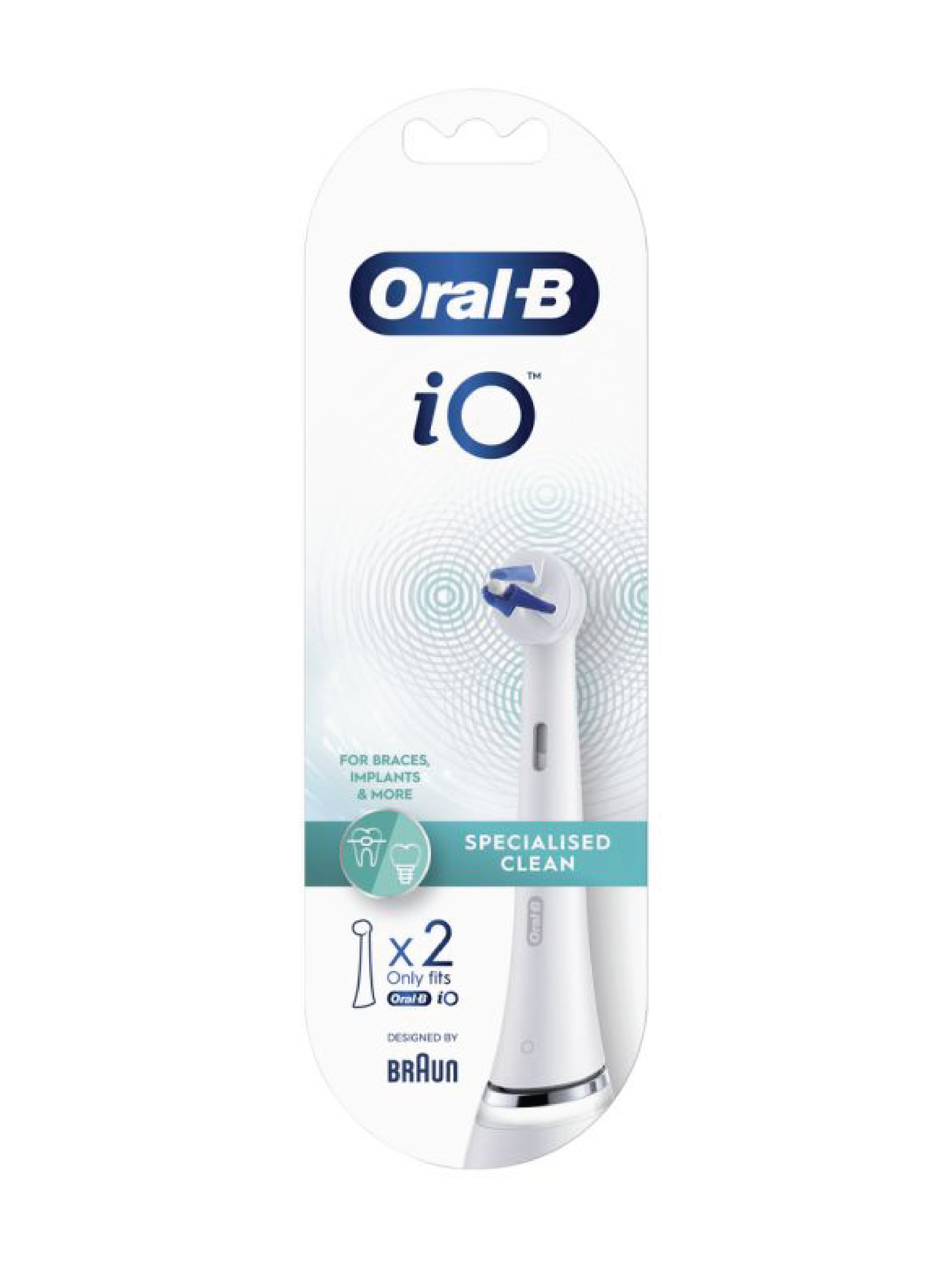 Oral-B iO Specialised Clean Børstehode Refill, 2 stk.