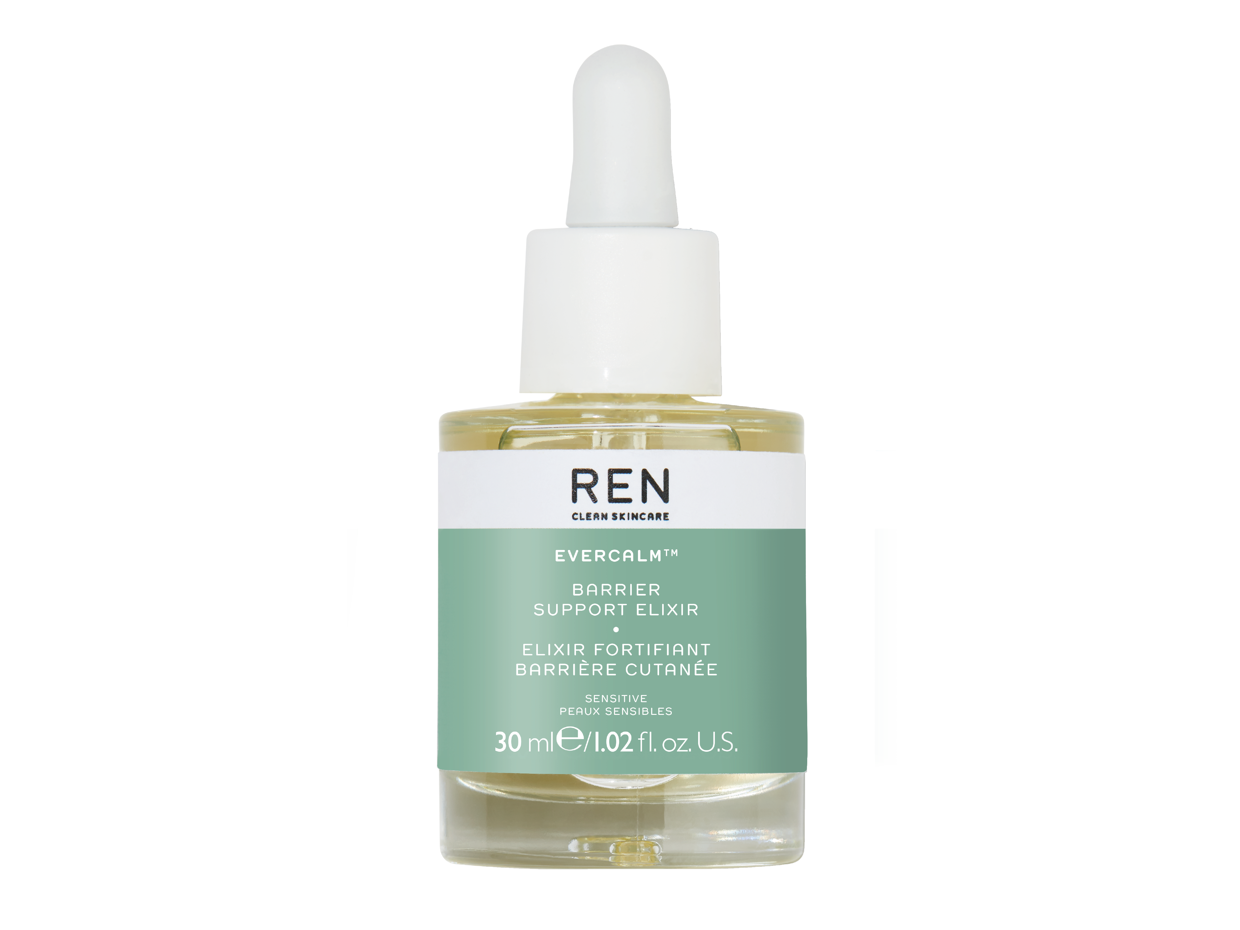 REN Evercalm Barrier Support Elixir, 30 ml