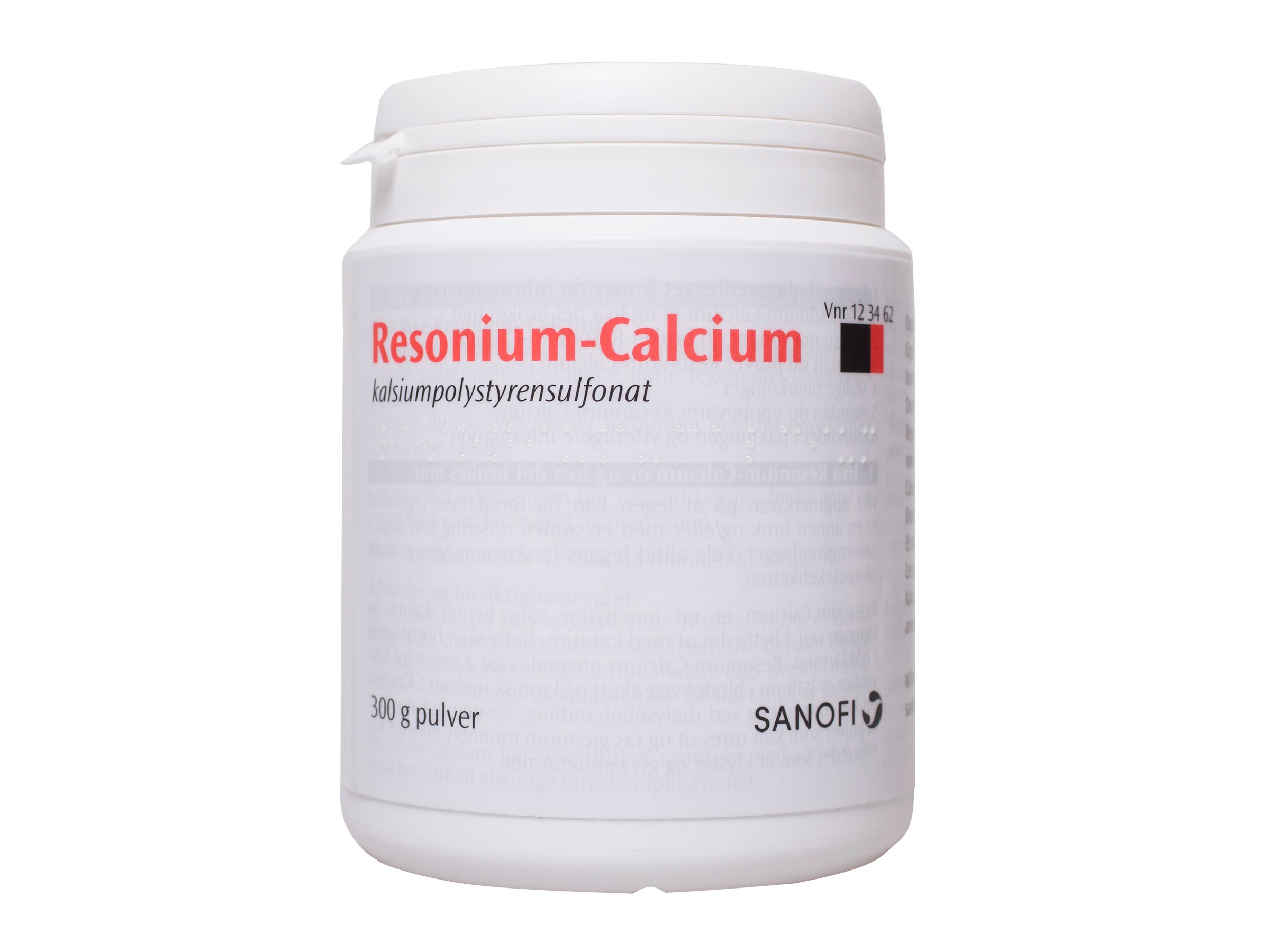 Resonius-Calcium Resonium-Calcium pulver, 300 g.