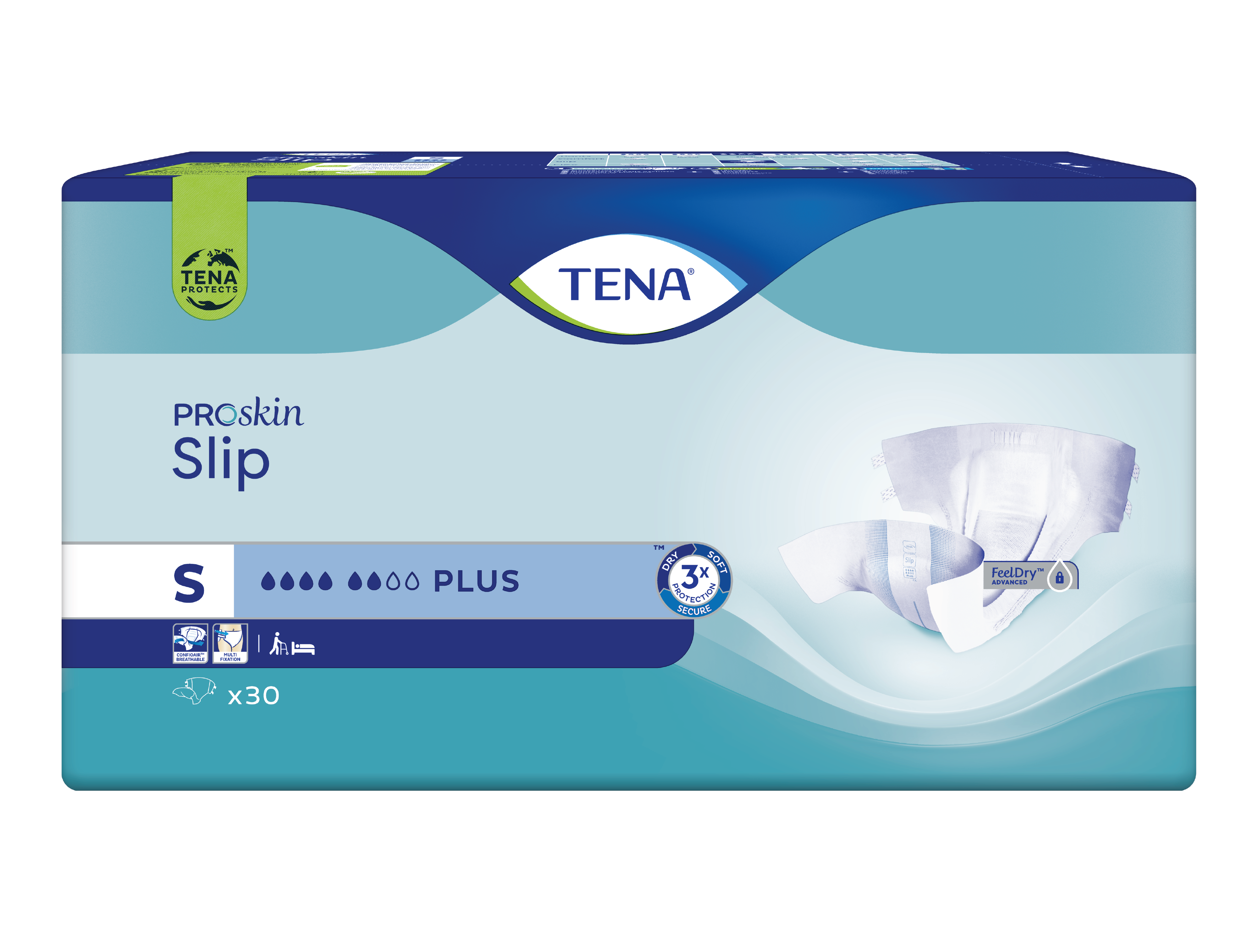 Tena Slip Plus Small Alt I Ett Bleie 30 Stk Alt Av Bind Og Bleier