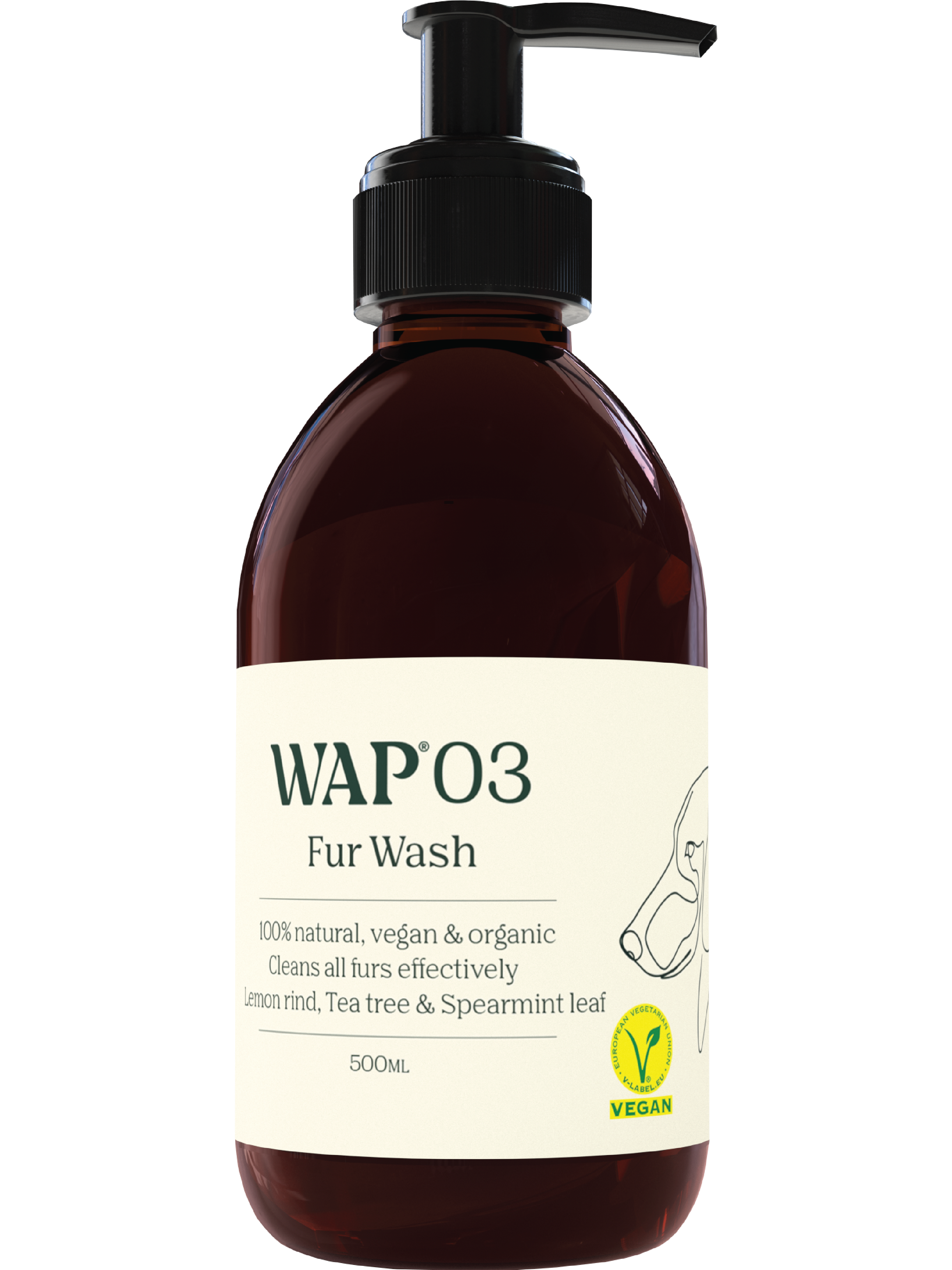 WAP Dog Care Fur Wash, 500 ml