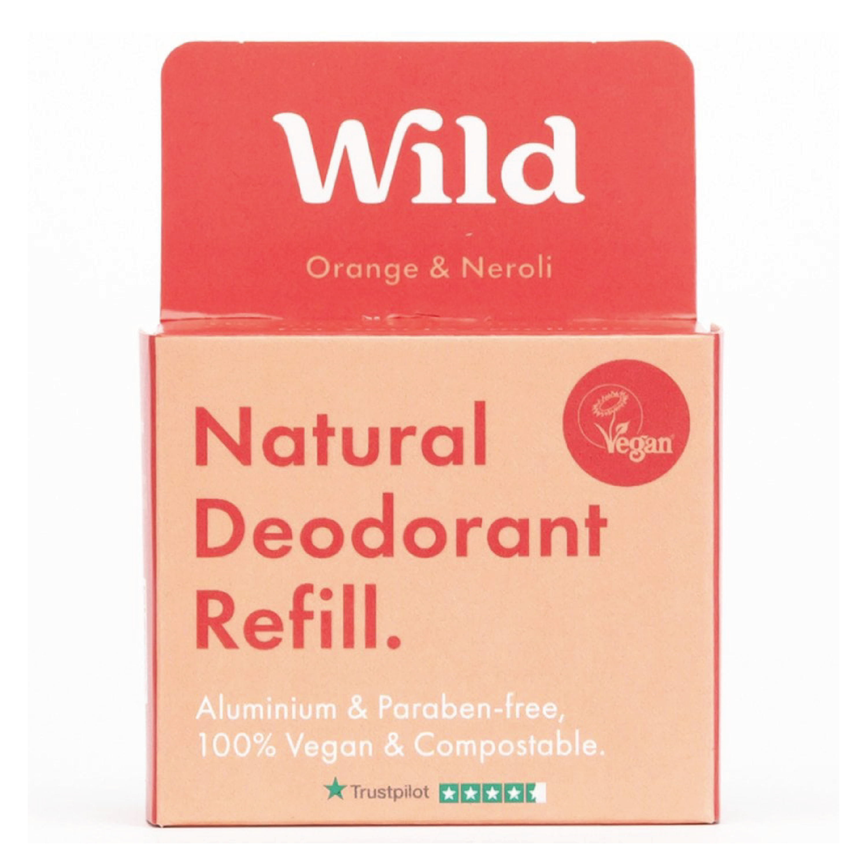 Wild Wild Deo Orange & Neroli Refill, 40 g