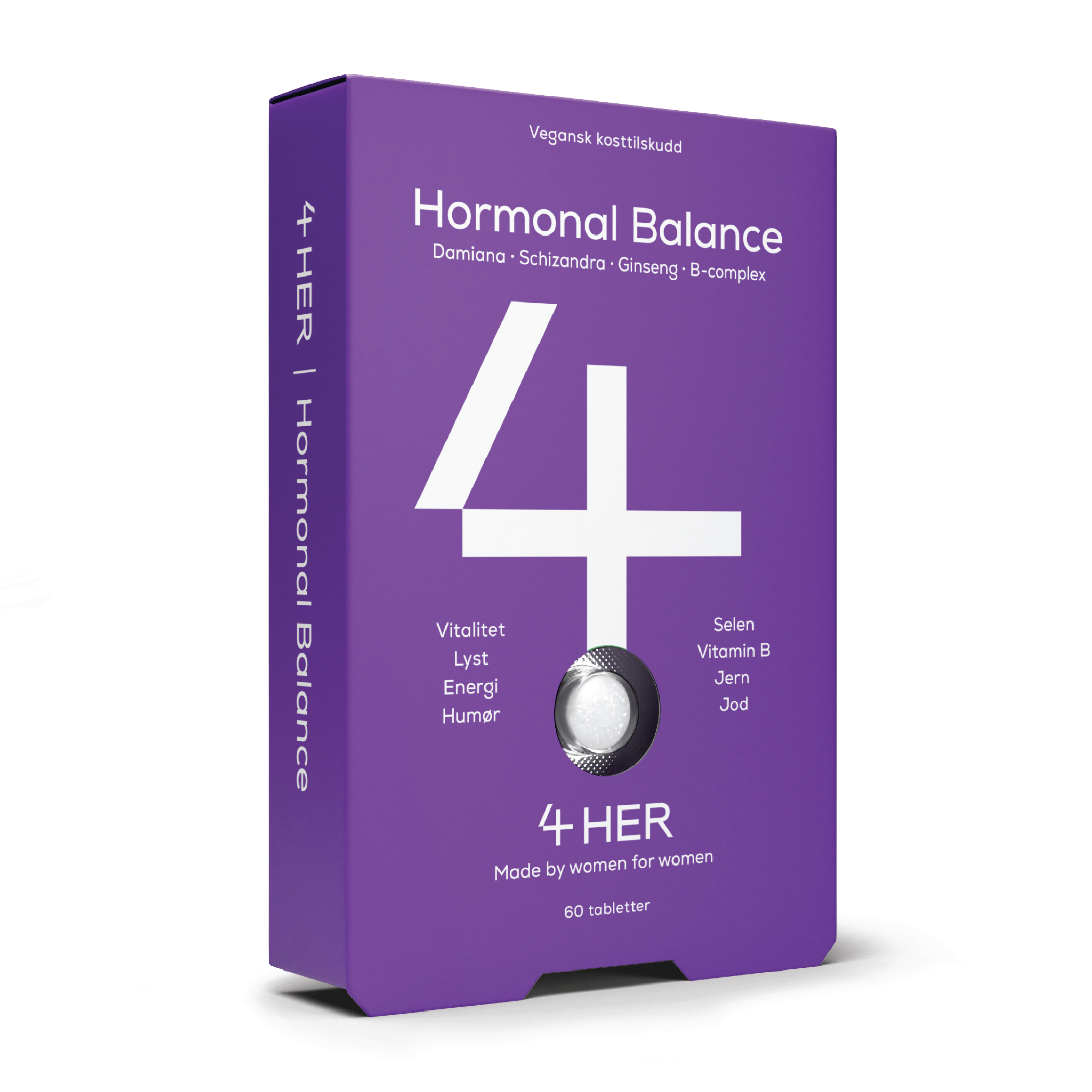 4HER Hormonal Balance tabletter, 60 stk.