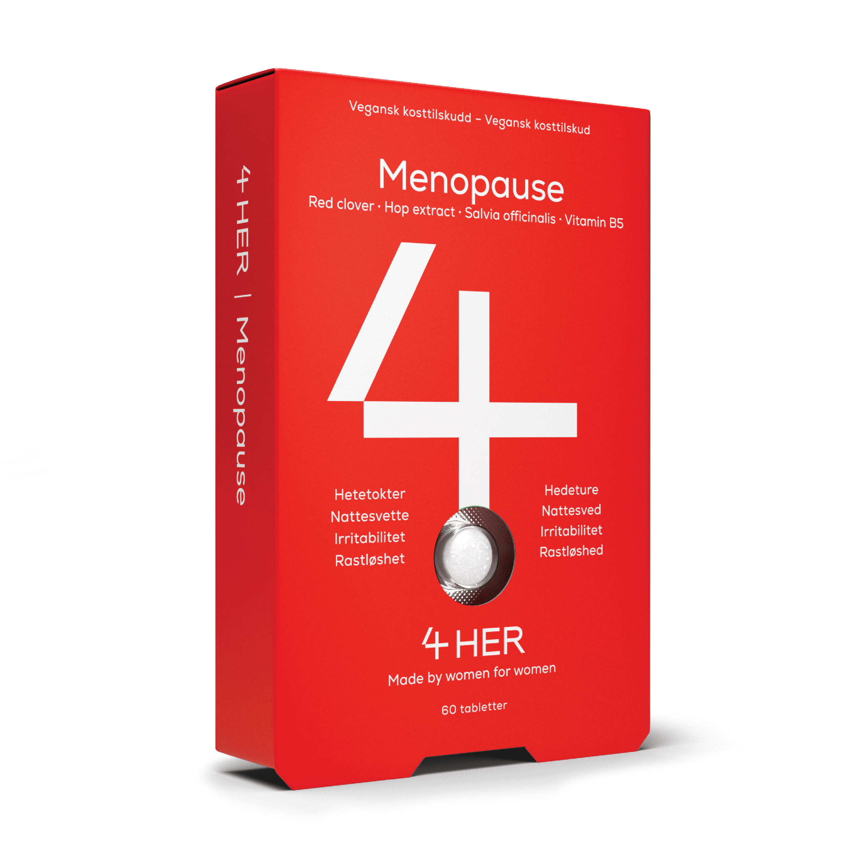 4HER Menopause tabletter, 60 stk.