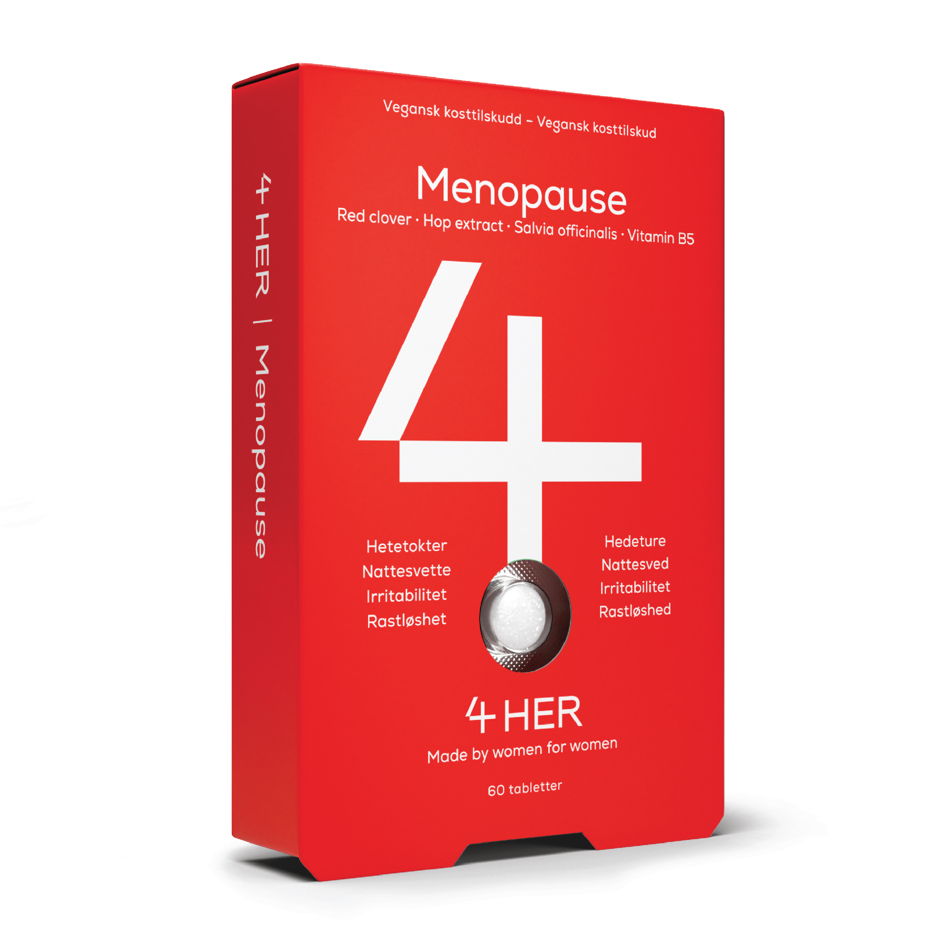 4HER Menopause tabletter, 60 stk.