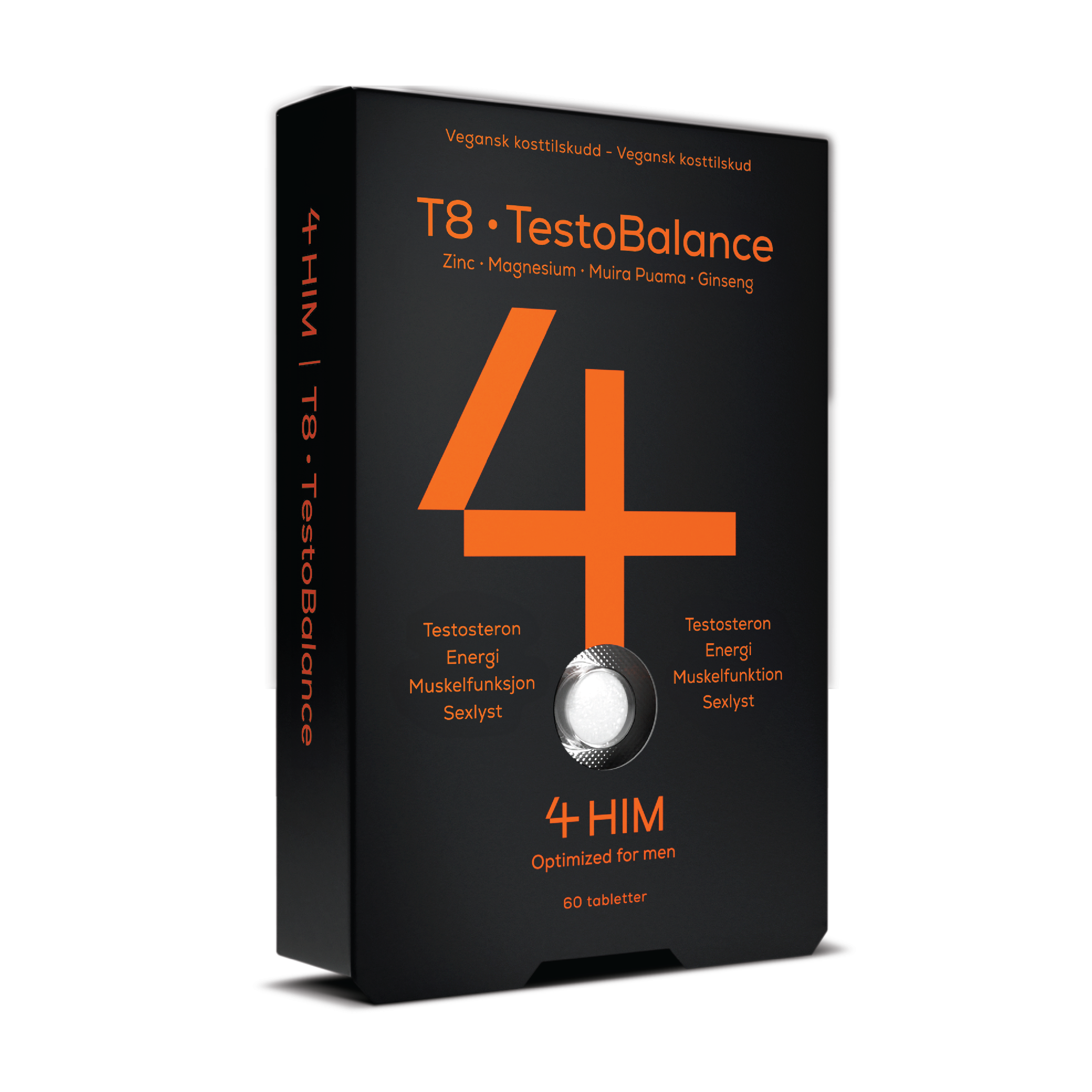 4HIM T8 TestoBalance tabletter, 60 stk.