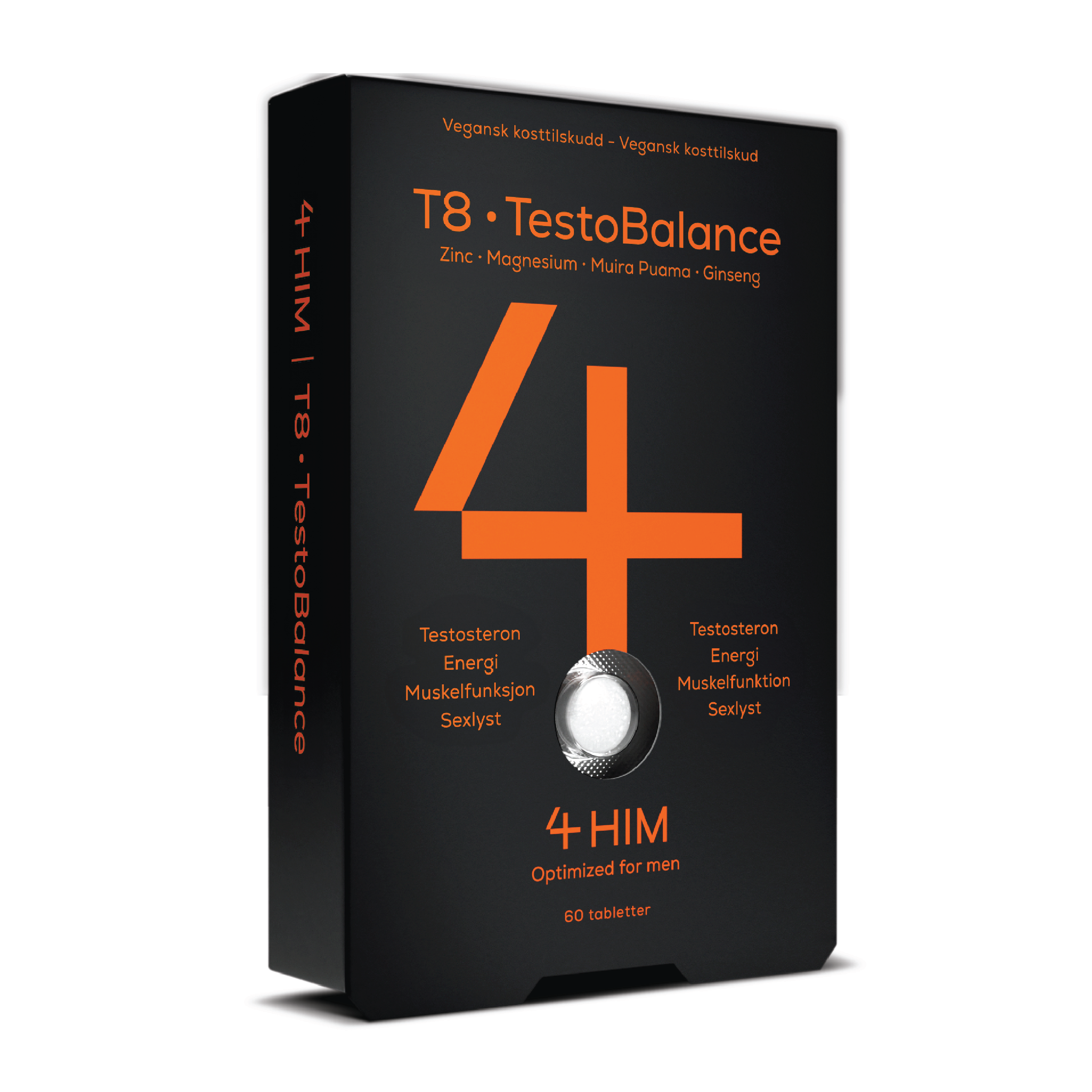 4HIM T8 TestoBalance tabletter, 60 stk.