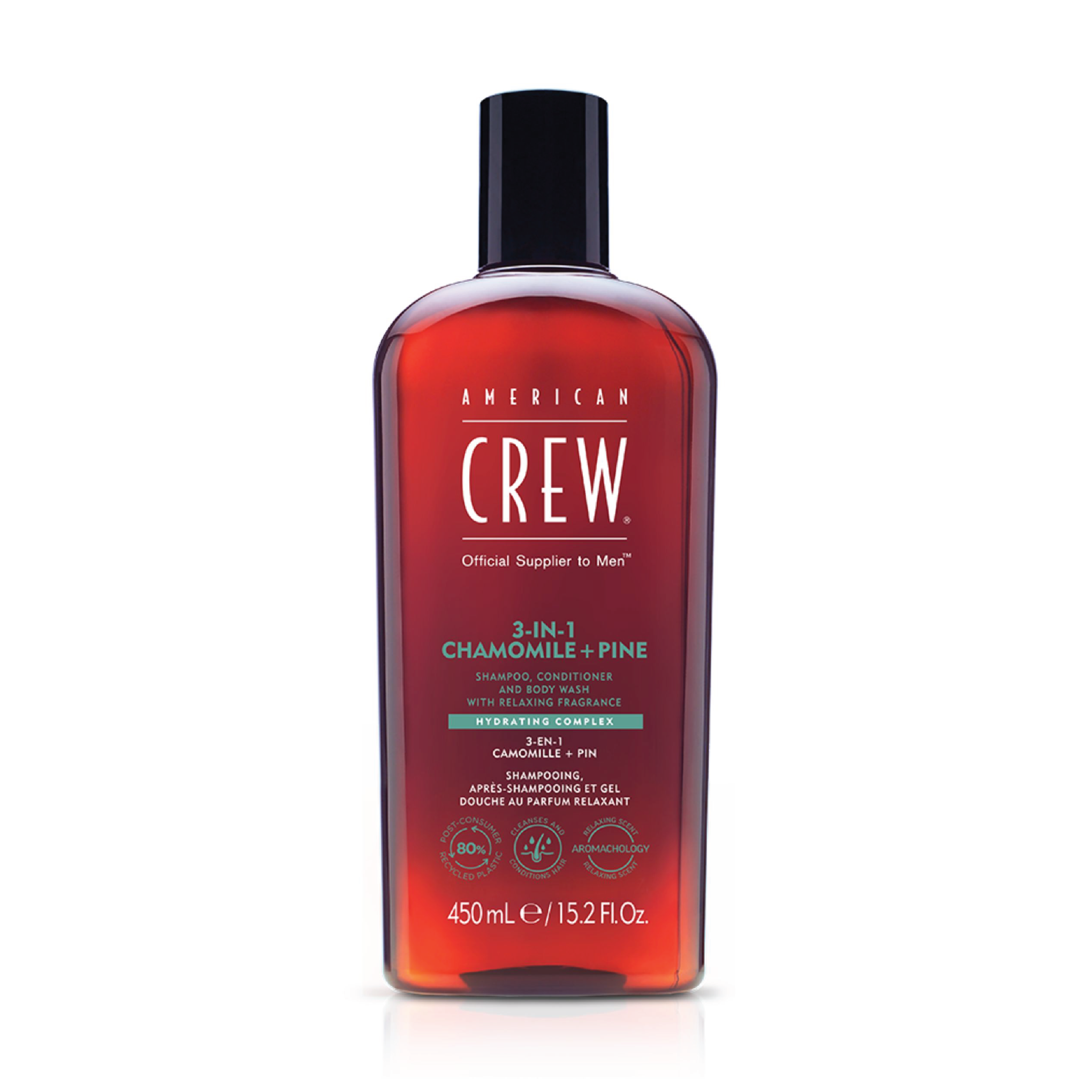 American Crew 3-in-1 Chamomile + Pine, 450 ml