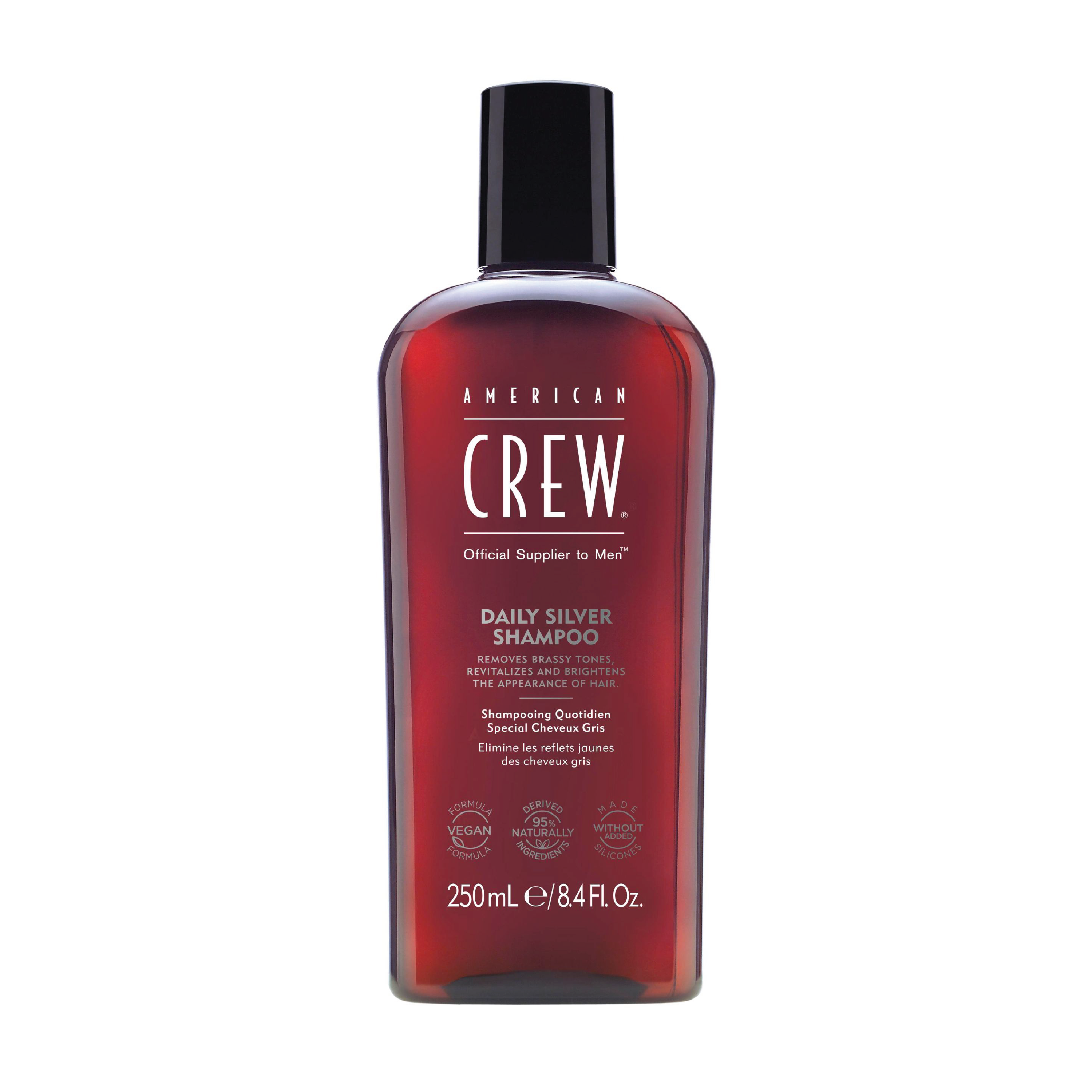 American Crew Hair & Body Daily Silver Shampoo, 250 ml