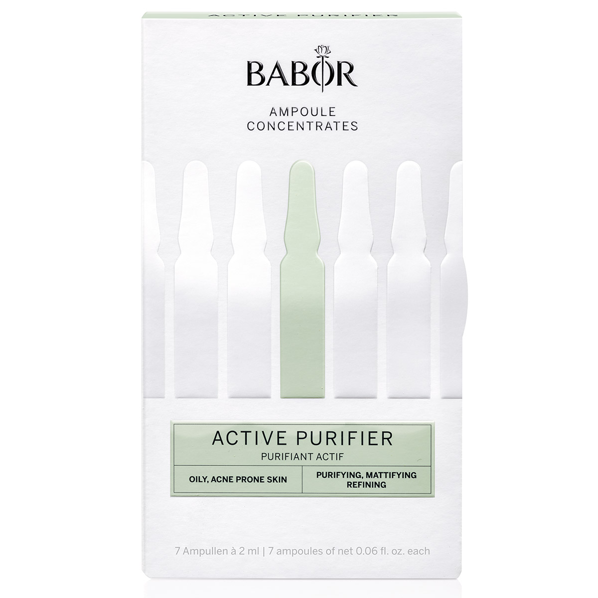 BABOR Active Purifier Ampoule, 7 x 2 ml