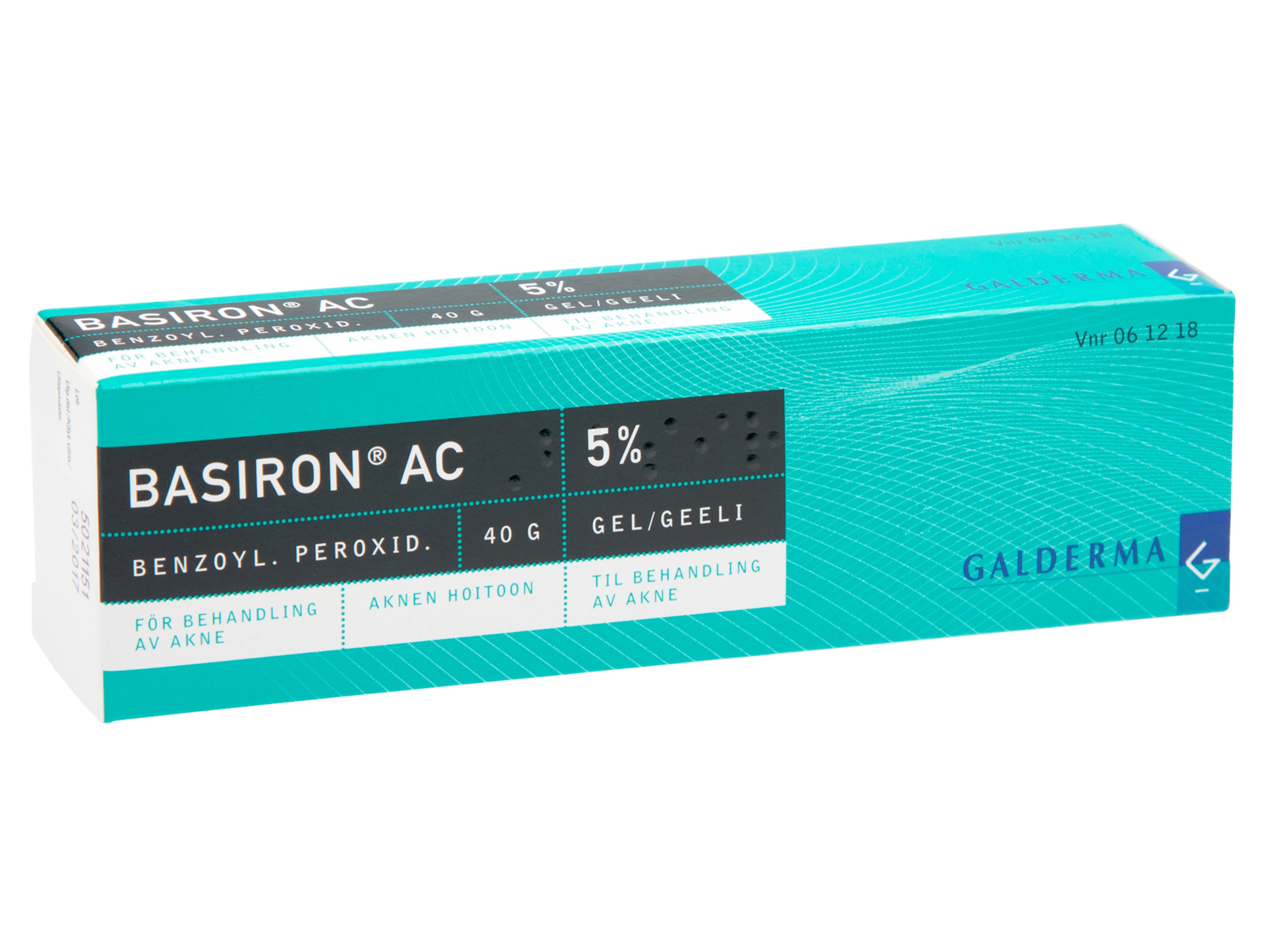 Basiron AC gel 5%, 40 g.