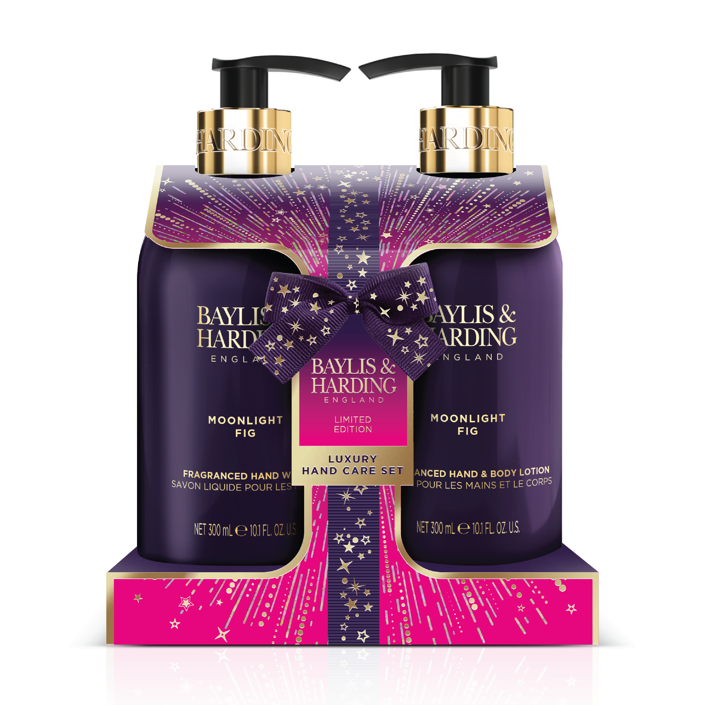 Baylis & Harding Moonlight Fig Hand Care Gift Set, 2 x 300 ml