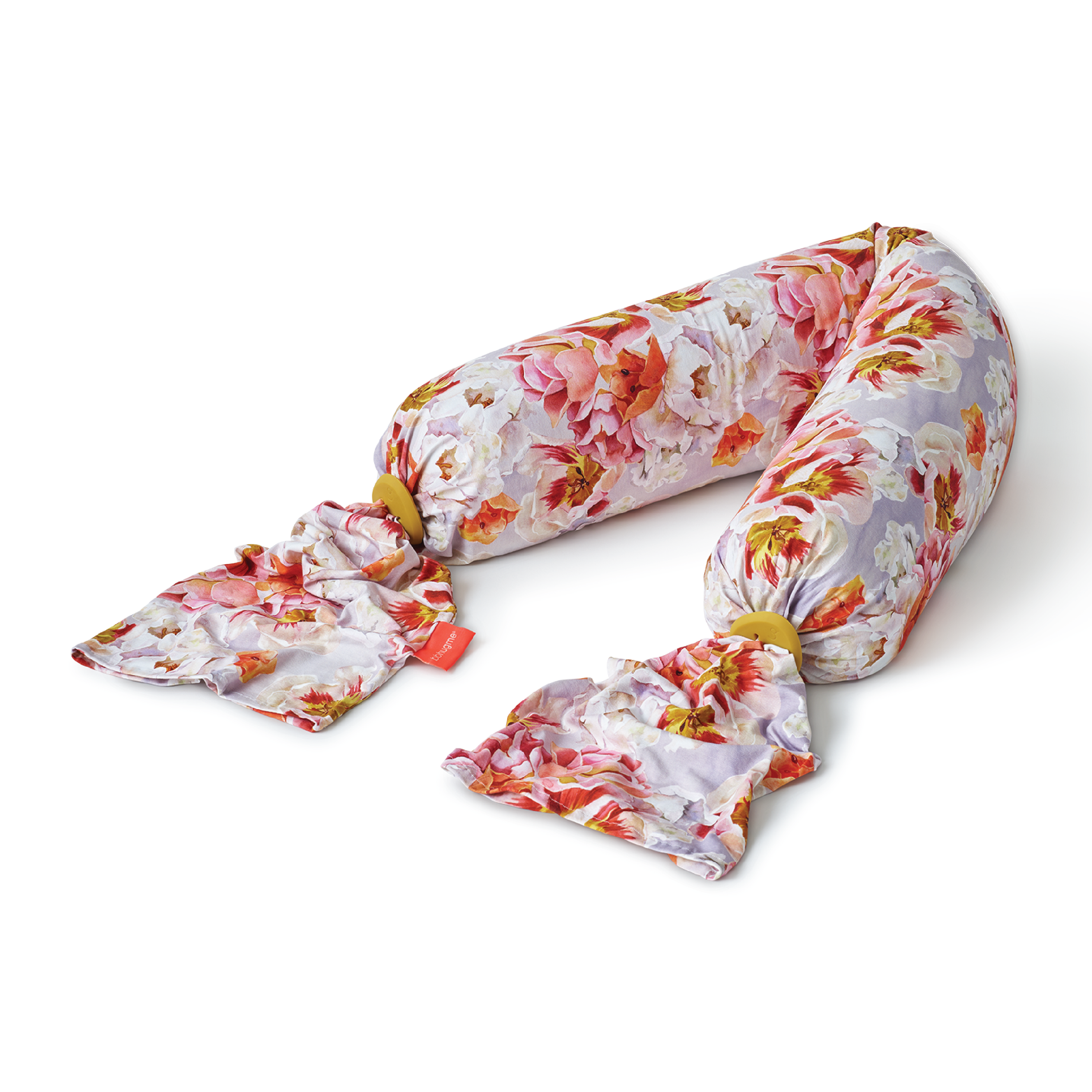 bbhugme Pregnancy Pillow, Blushing Roses, 1 stk.
