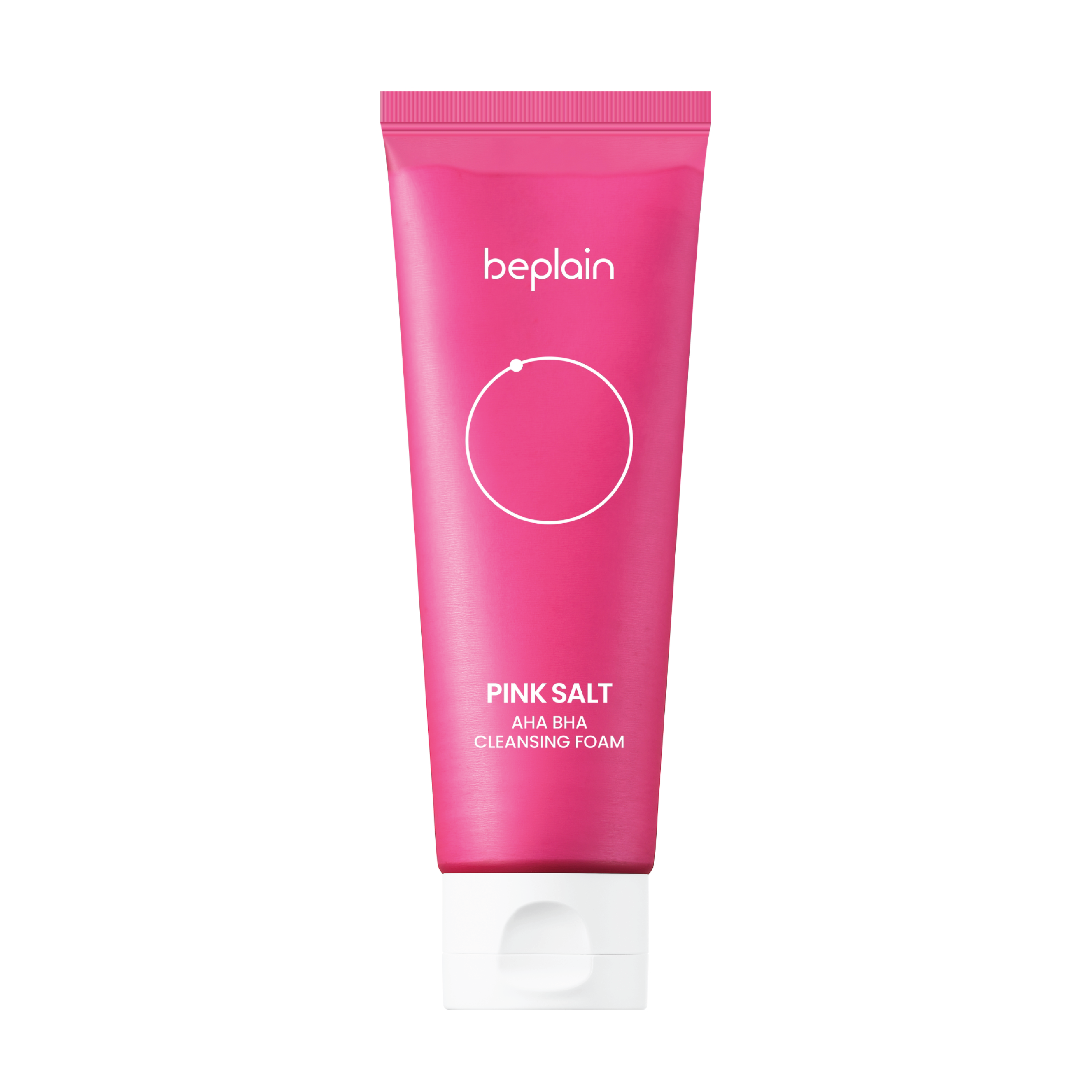 Beplain Pink Salt AHA BHA Cleansing Foam, 120 ml