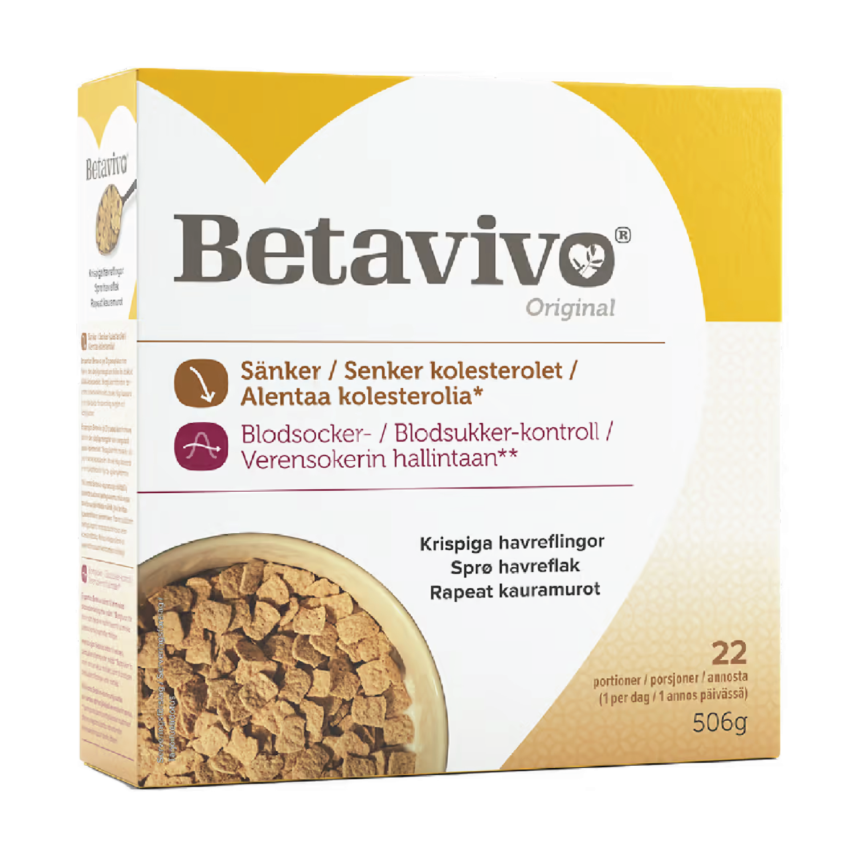 Betavivo Sprø havreflak, 506 g