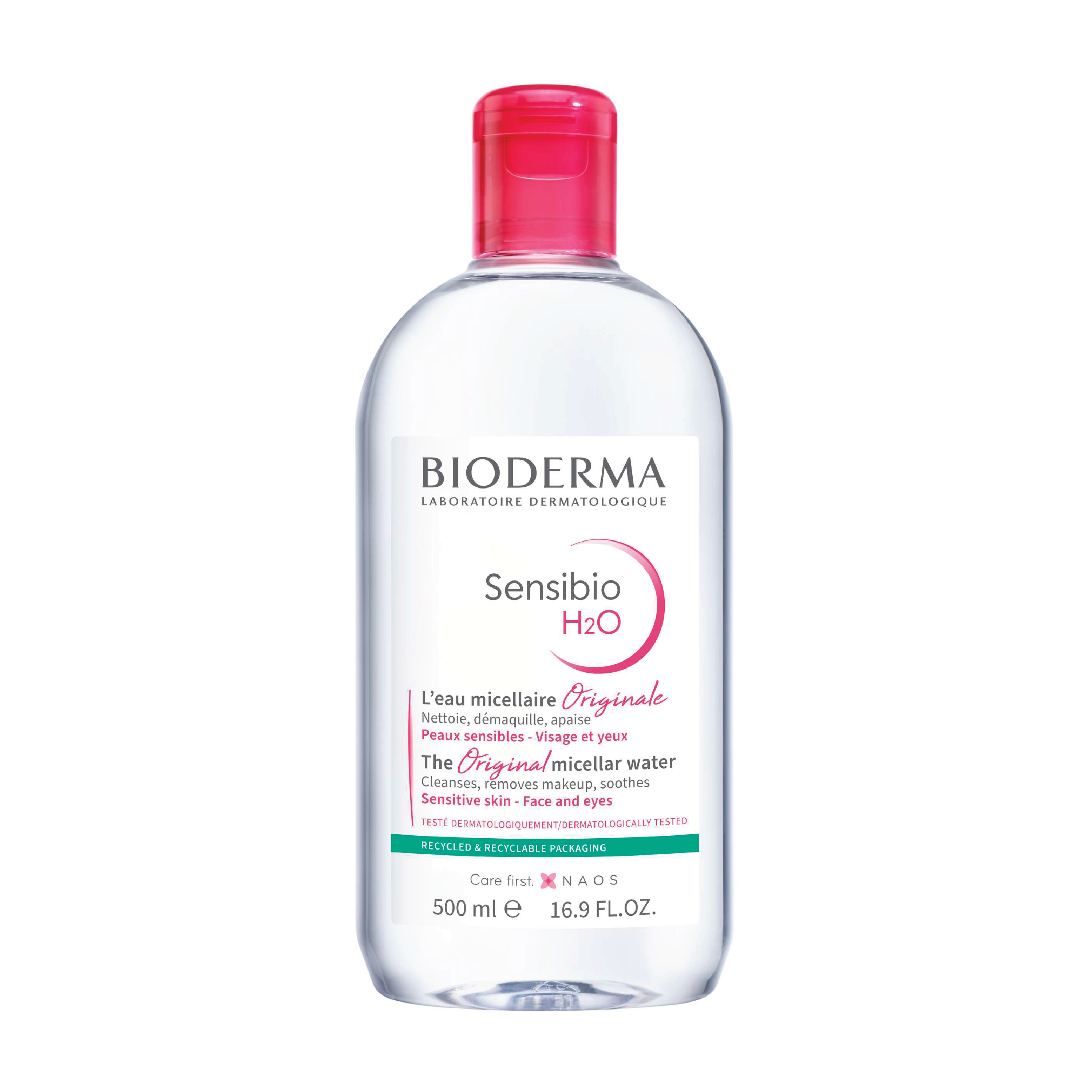 Bioderma Sensibio H2O Micellarvann, 500 ml