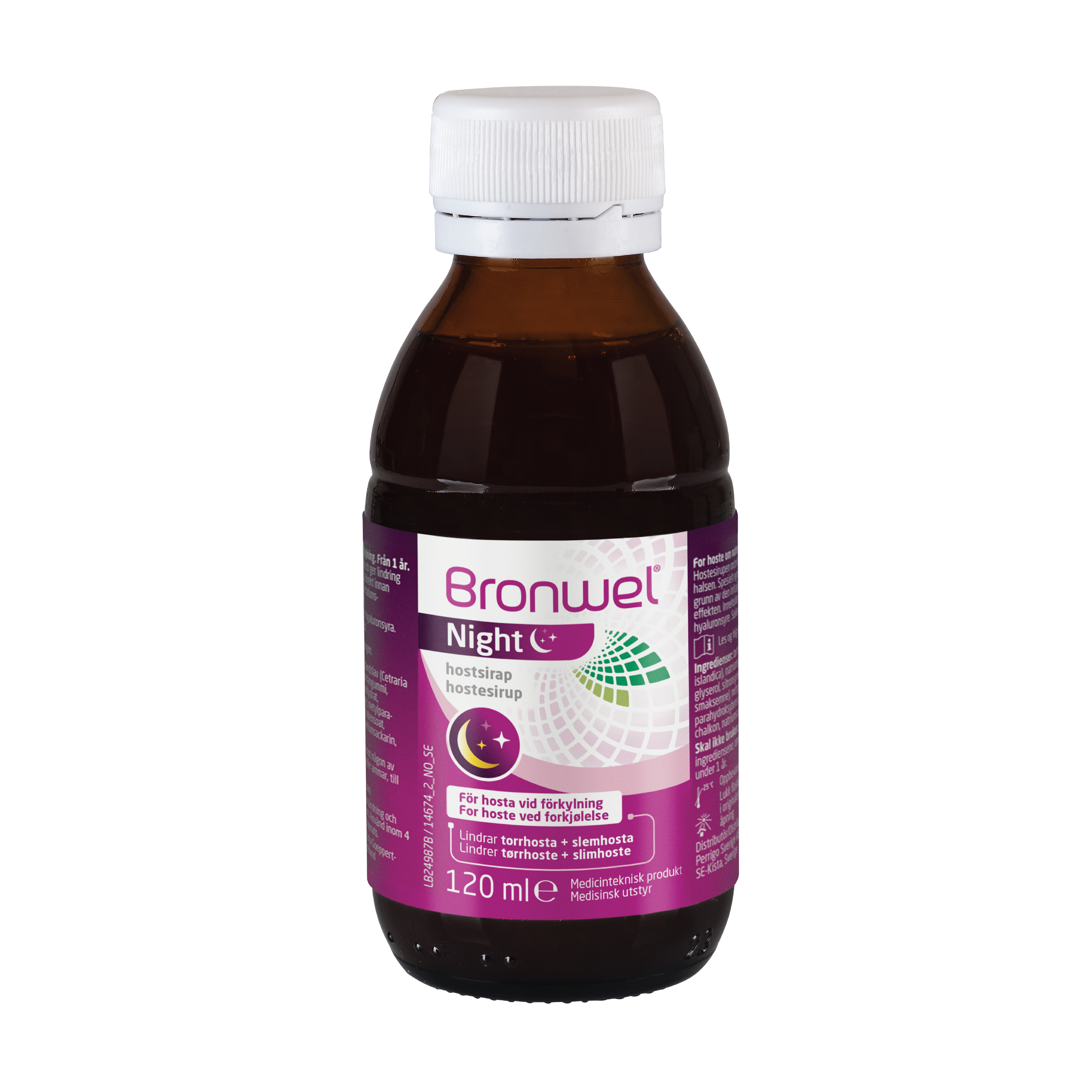 Bronwel Night Hostesirup, 120 ml