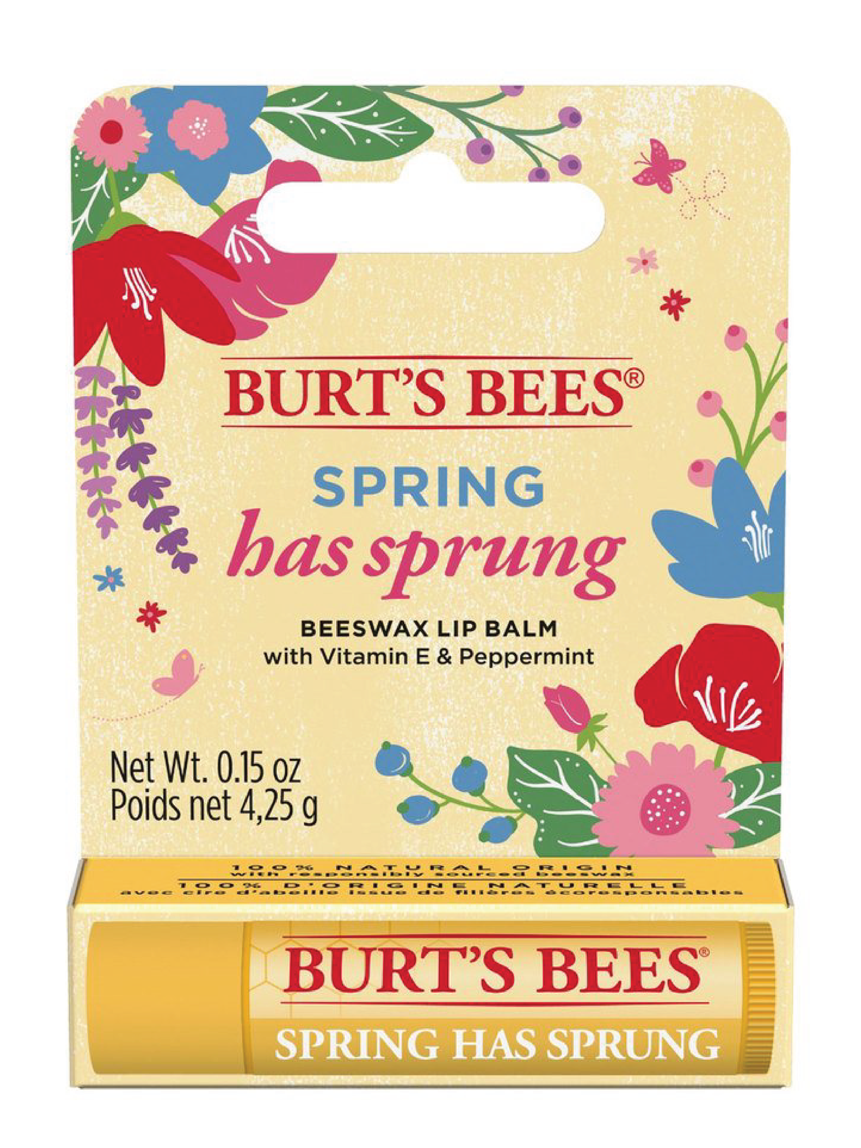 Burt's Bees Lip Balm Spring Has Sprung, 4,25 g