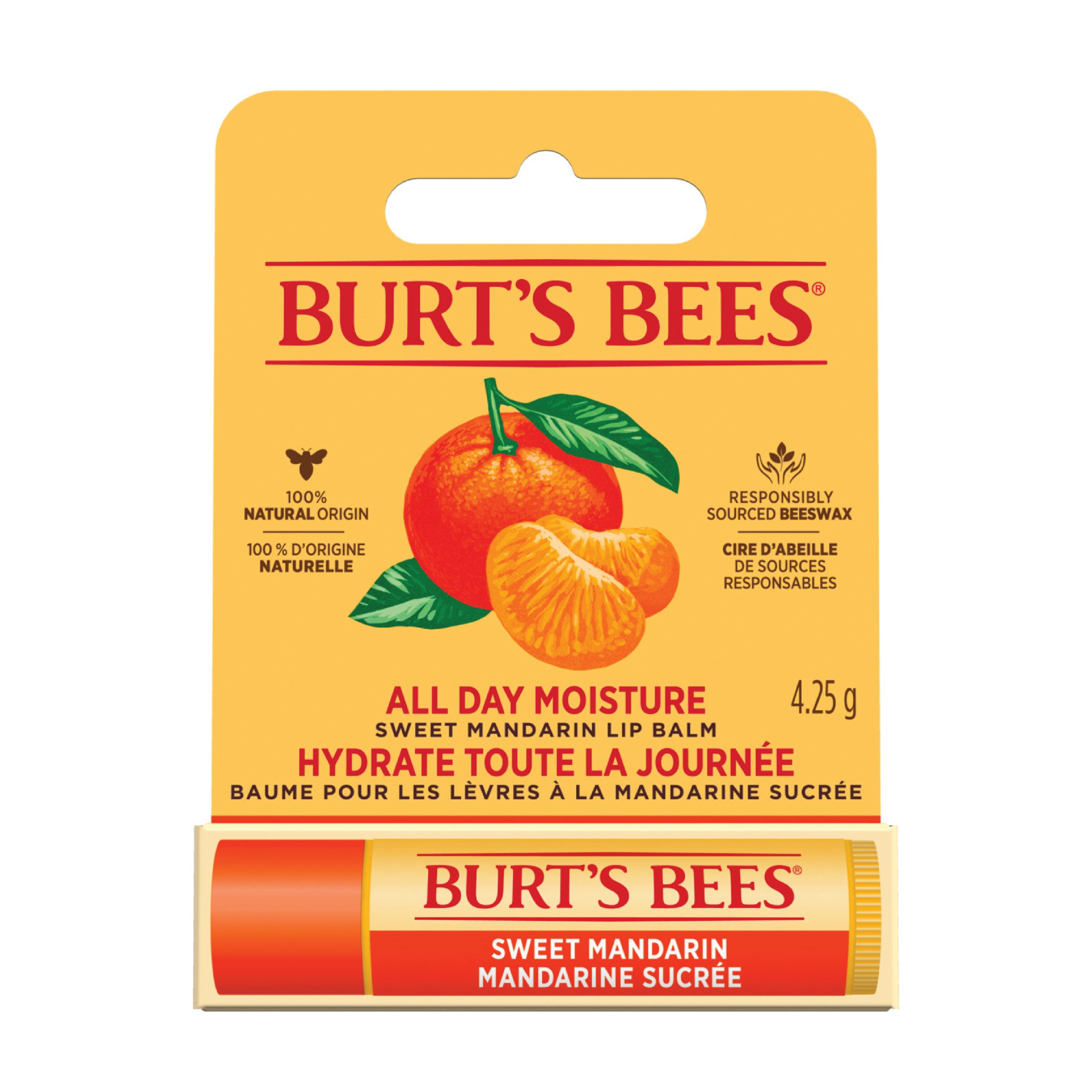 Burt's Bees Lip Balm Sweet Mandarin, 4,25 g