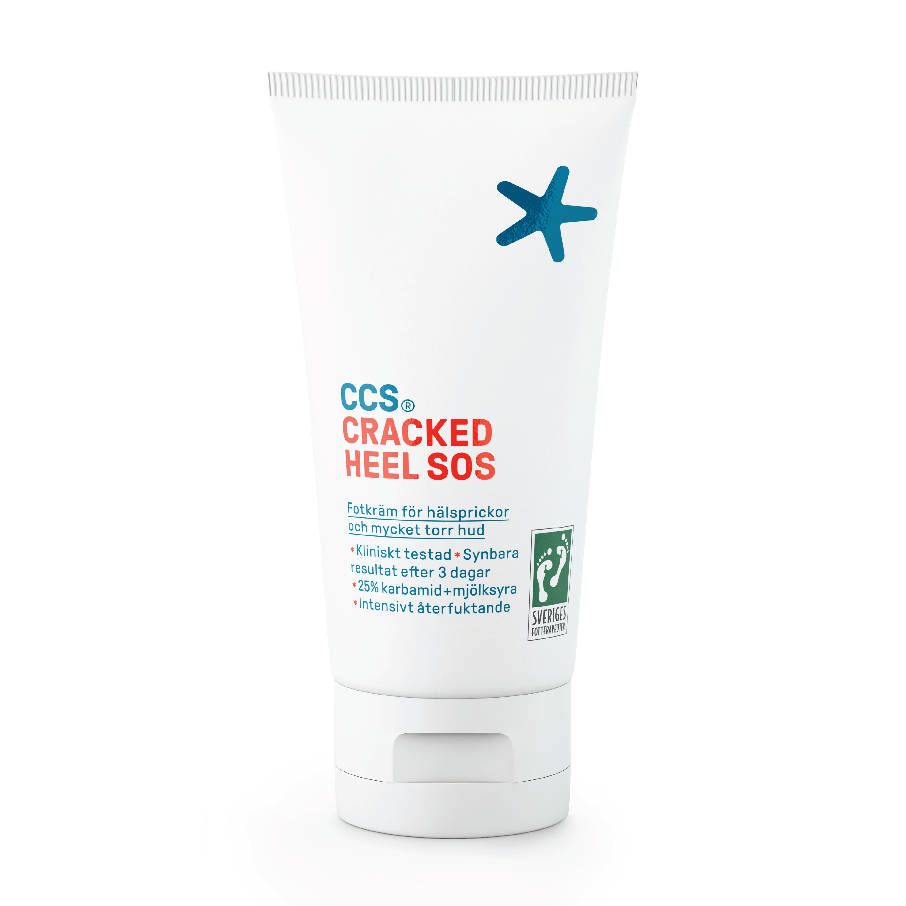 Ccs Ccs Cracked Heel SOS fotkrem, 75 ml