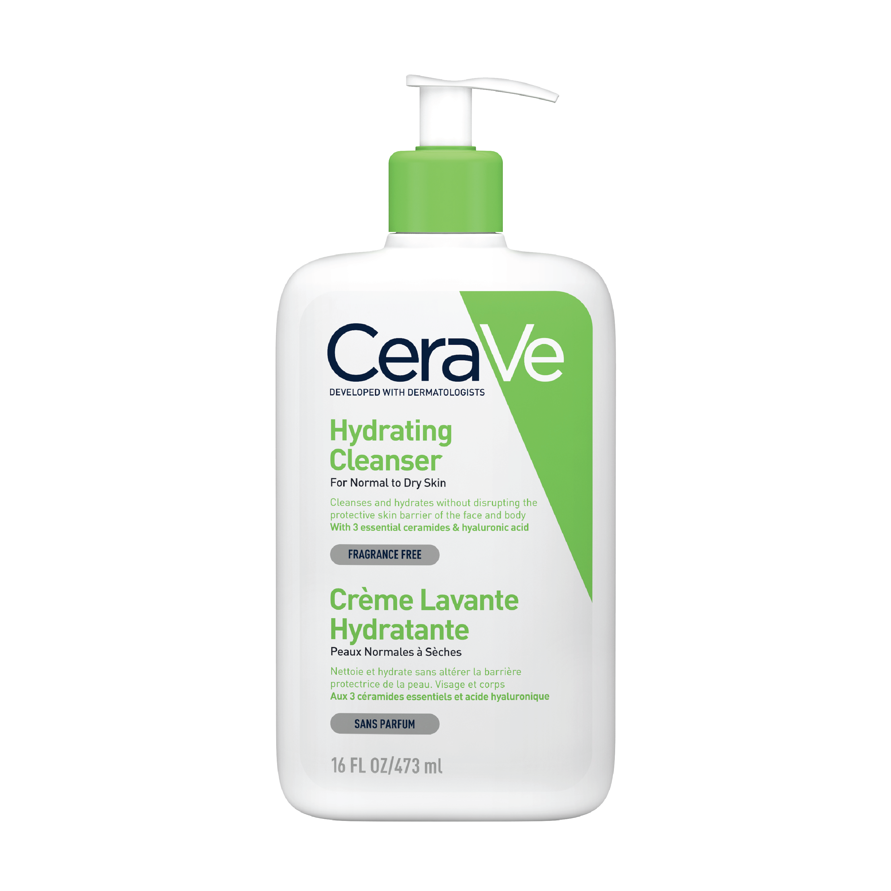 CeraVe Hydrating Cleanser, 473 ml