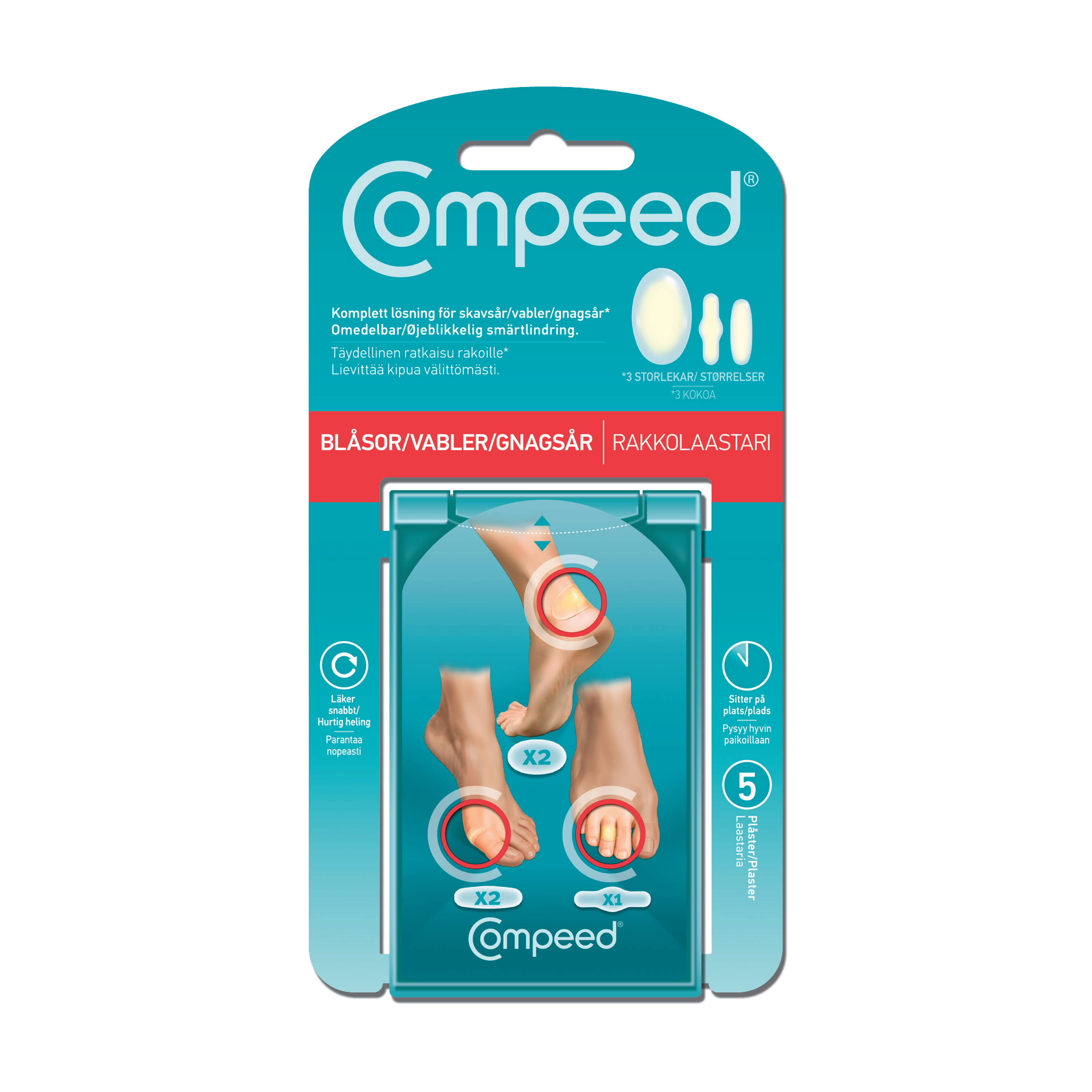 Compeed Gnagsårplaster, 5 stk