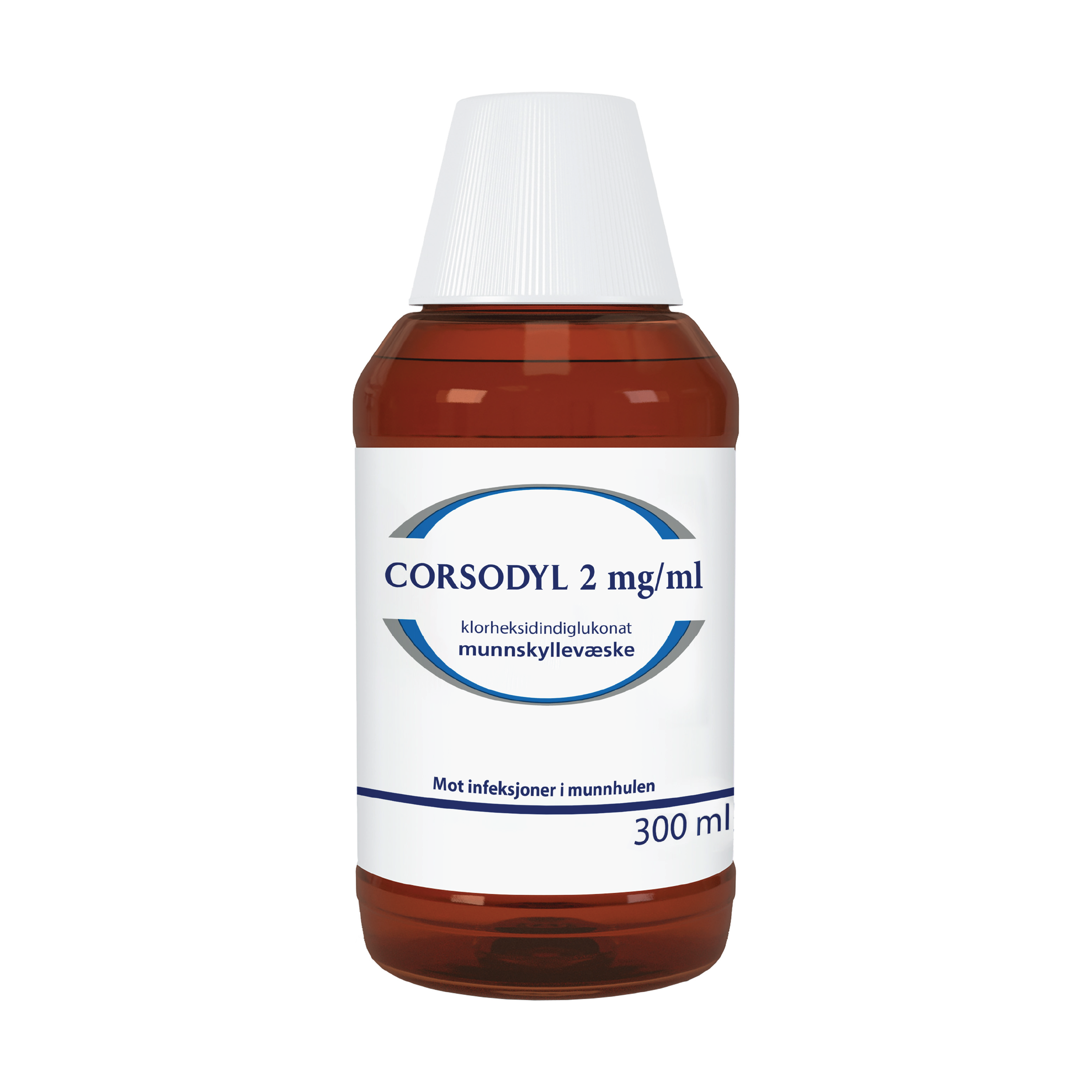 Corsodyl Munnskyll 2mg/ml, 300 ml