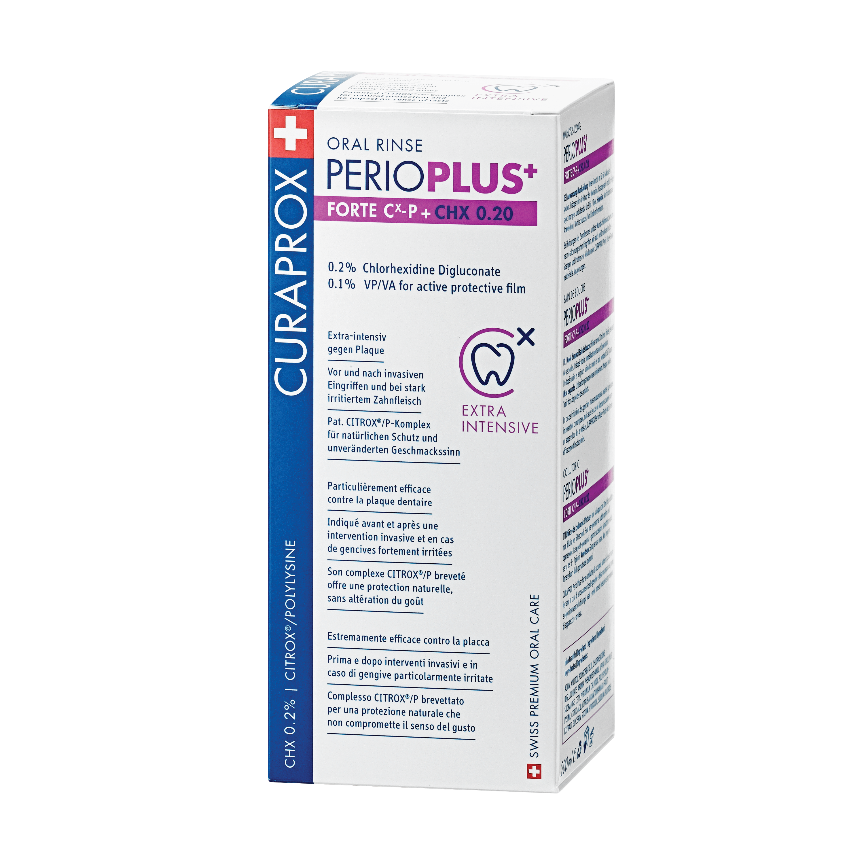 Curaprox Perio +Forte Munnskyll, 200 ml