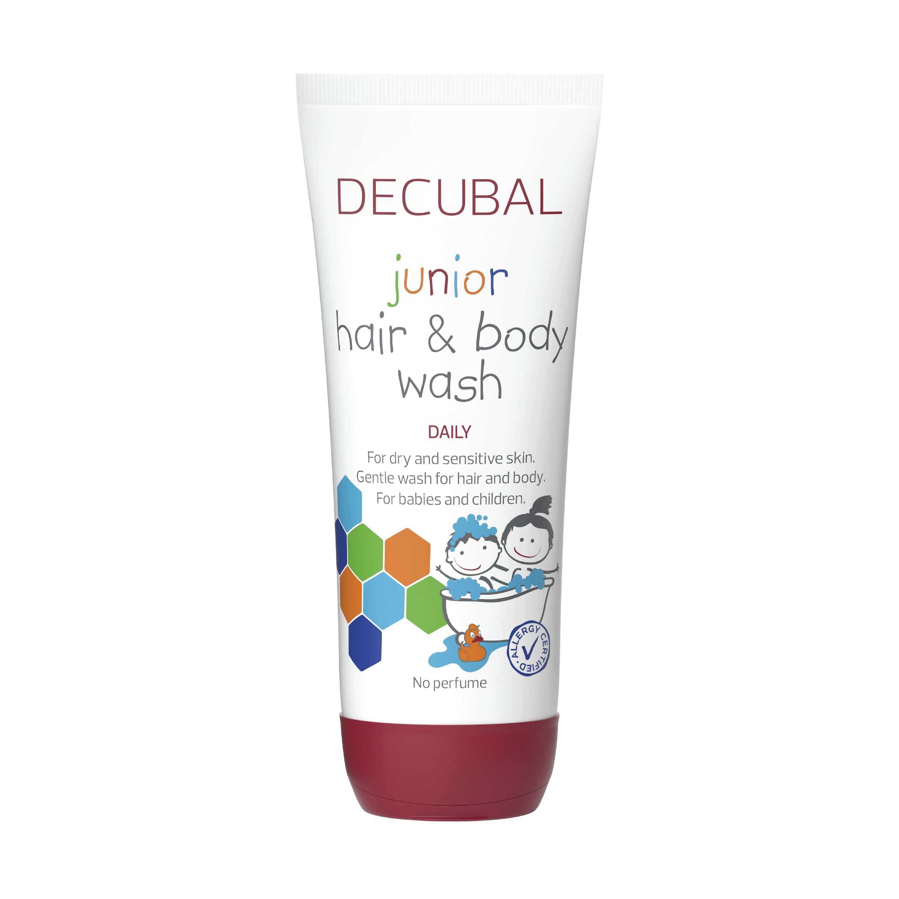 Decubal Junior Hair & Body Wash, 200 ml