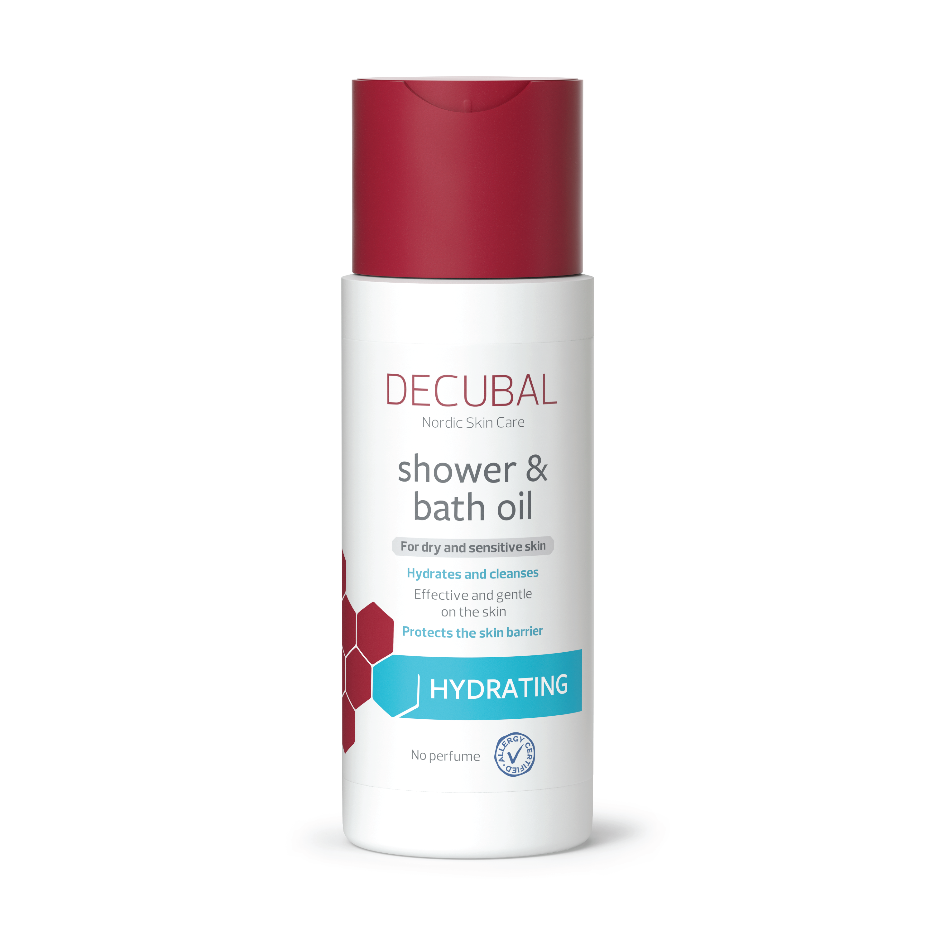 Decubal Shower & Bath Oil, 500 ml