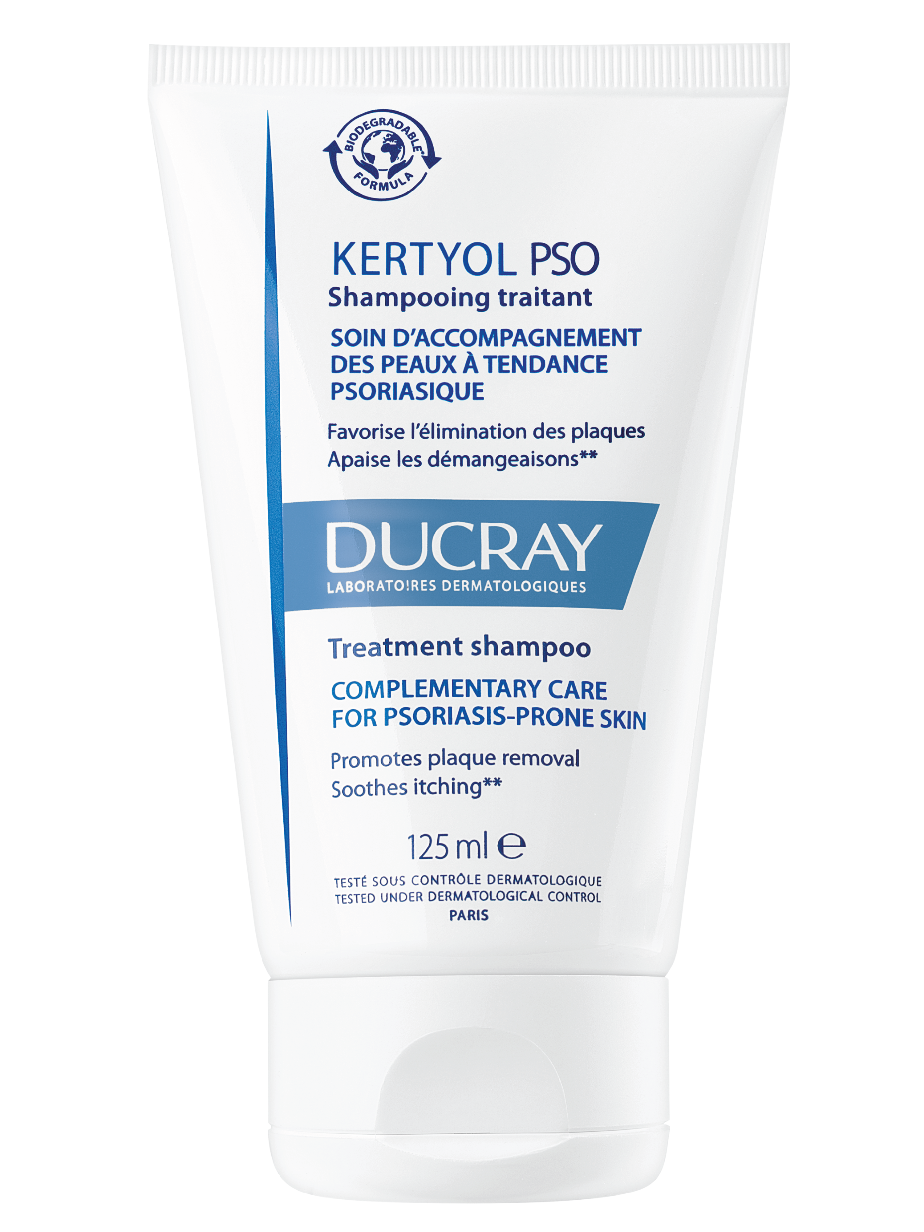 Ducray Kertyol PSO Shampoo, 125 ml