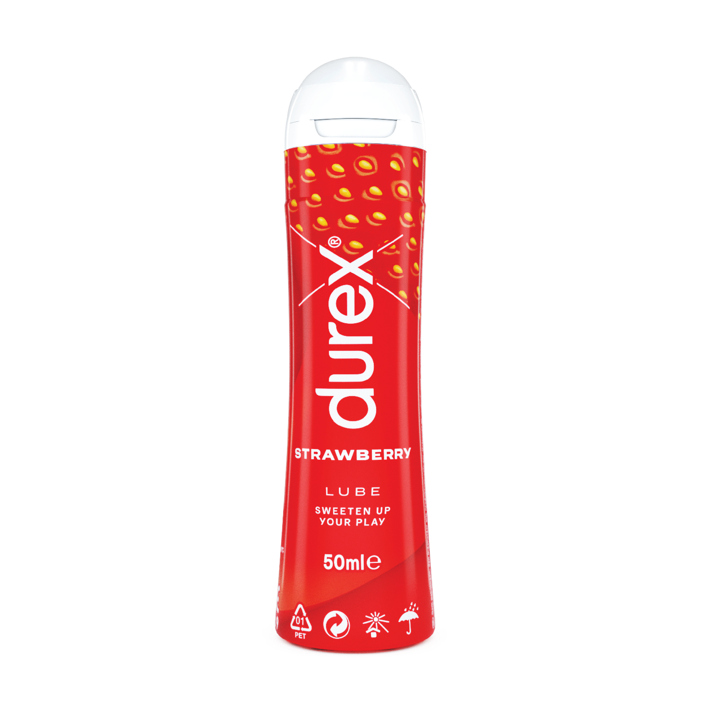 Durex Strawberry Glidemiddel, 50 ml