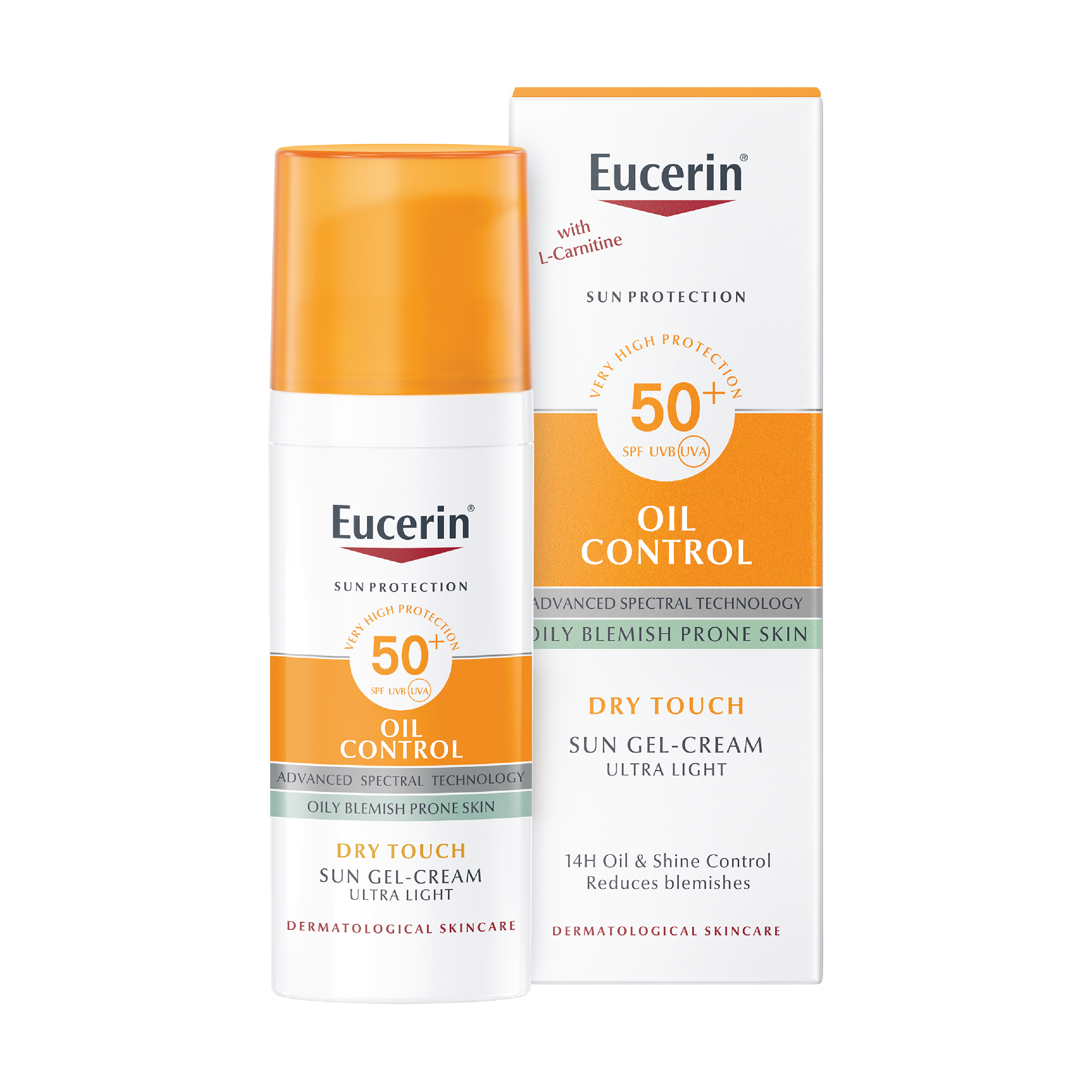 Eucerin Sun Oil Control Gel-Cream SPF50+, 50 ml