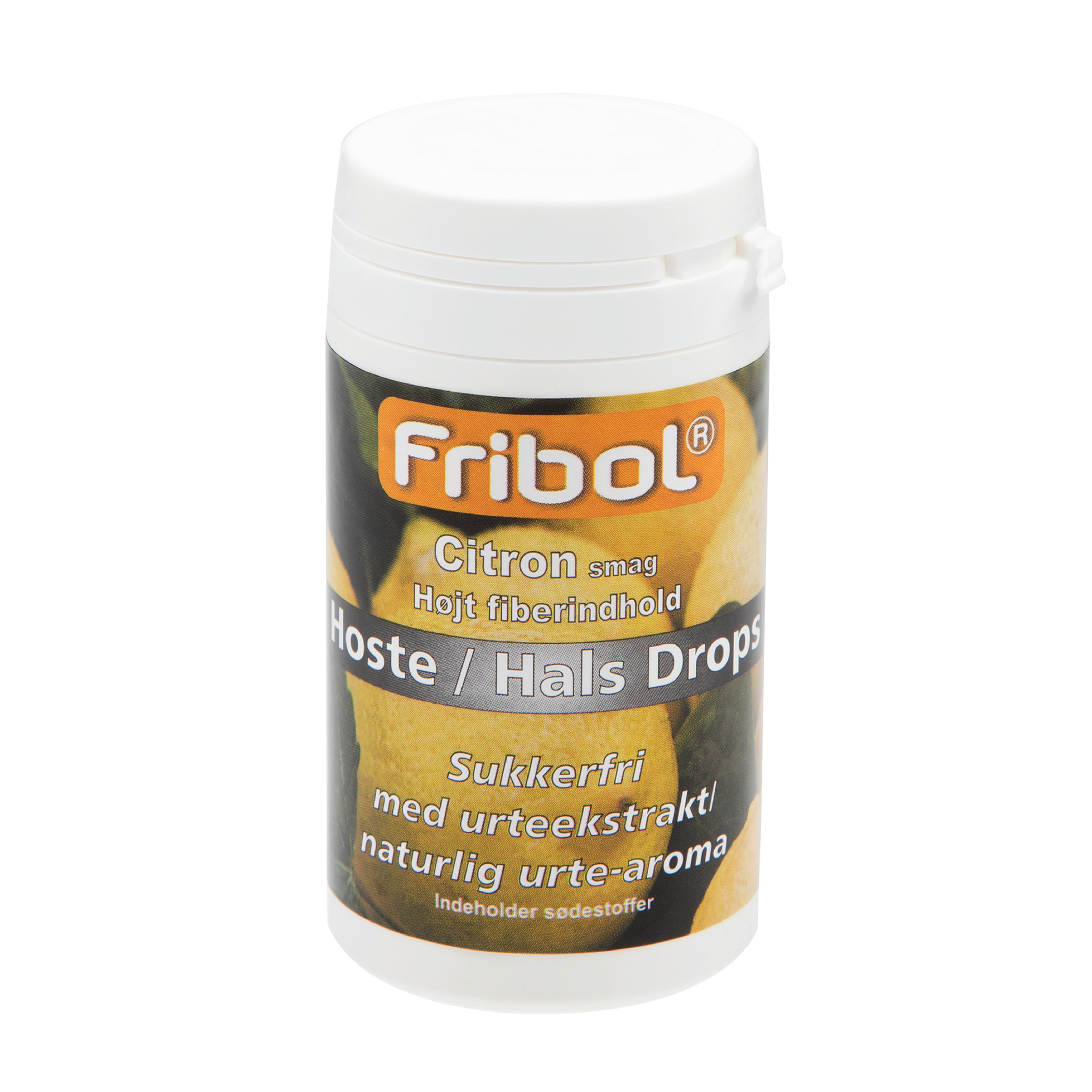 Fribol Hoste/Hals Drops Sitron, 60 g