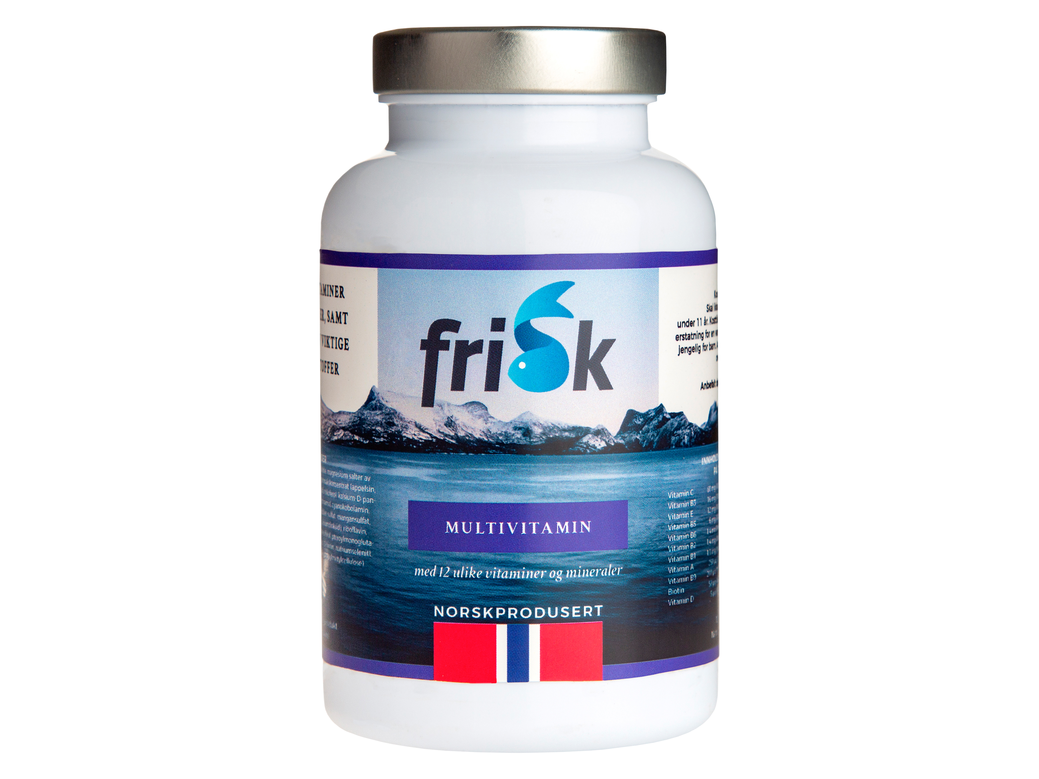 Frisk Multivitamin, 120 Tabletter