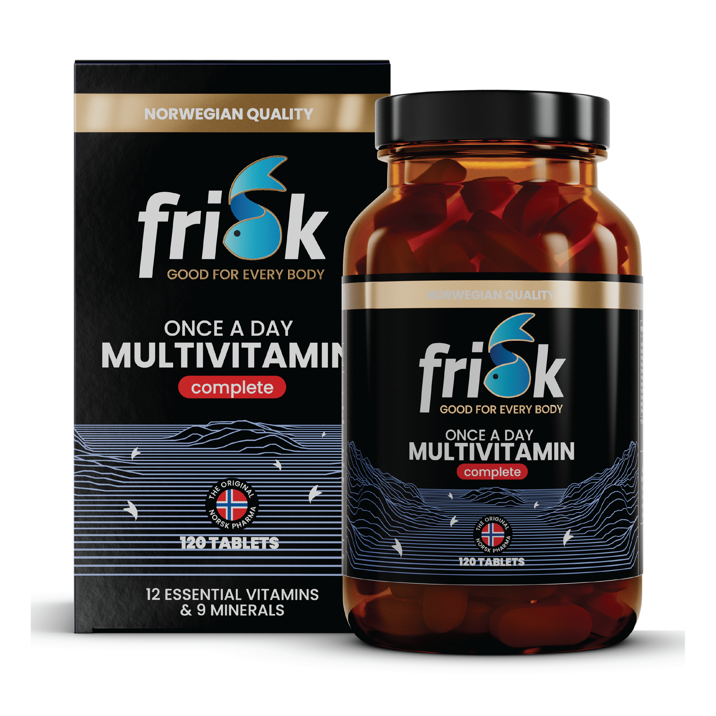 Frisk Multivitamin Complete, 120 tabletter