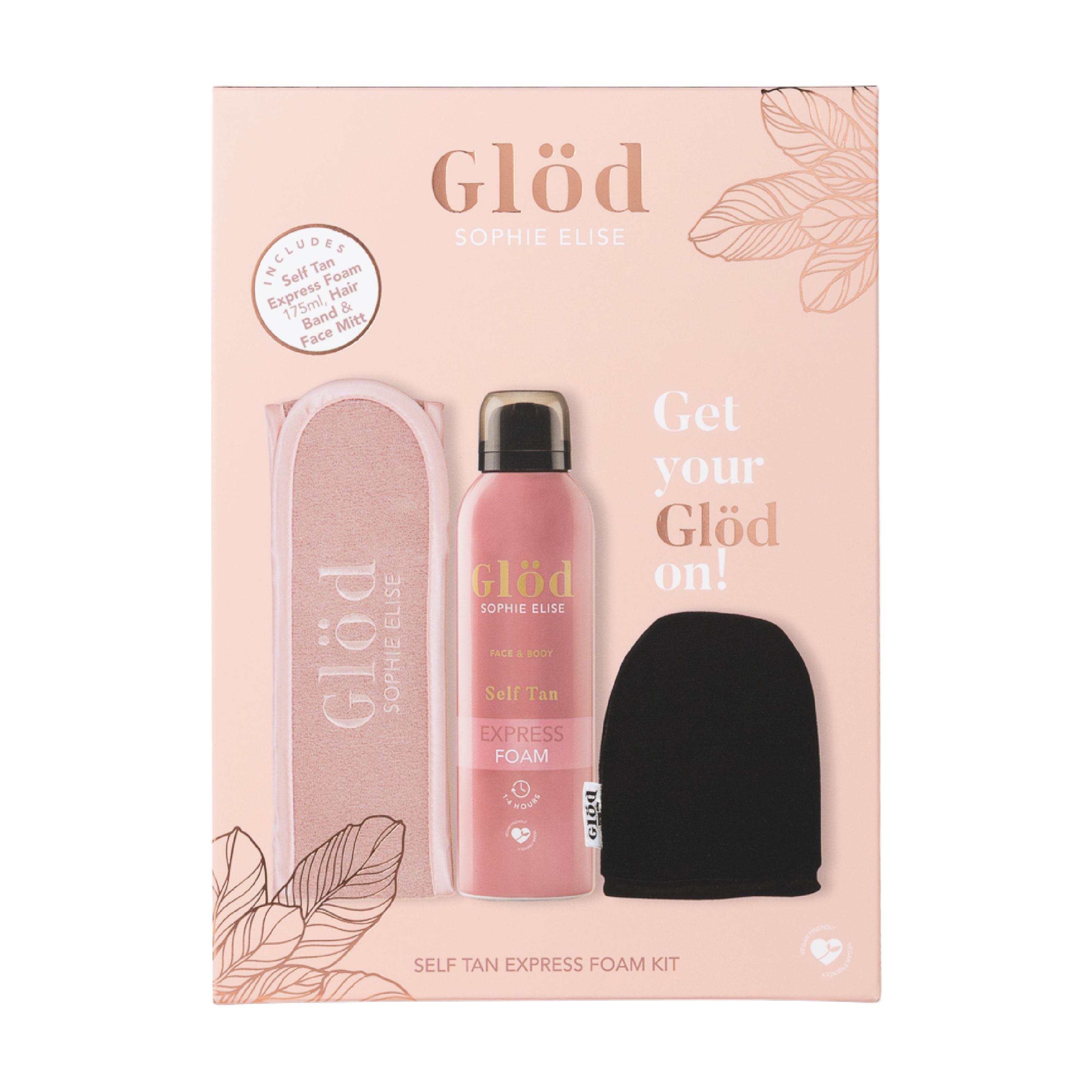 Glöd Sophie Elise Self Tan Express Foam Kit, 1 sett