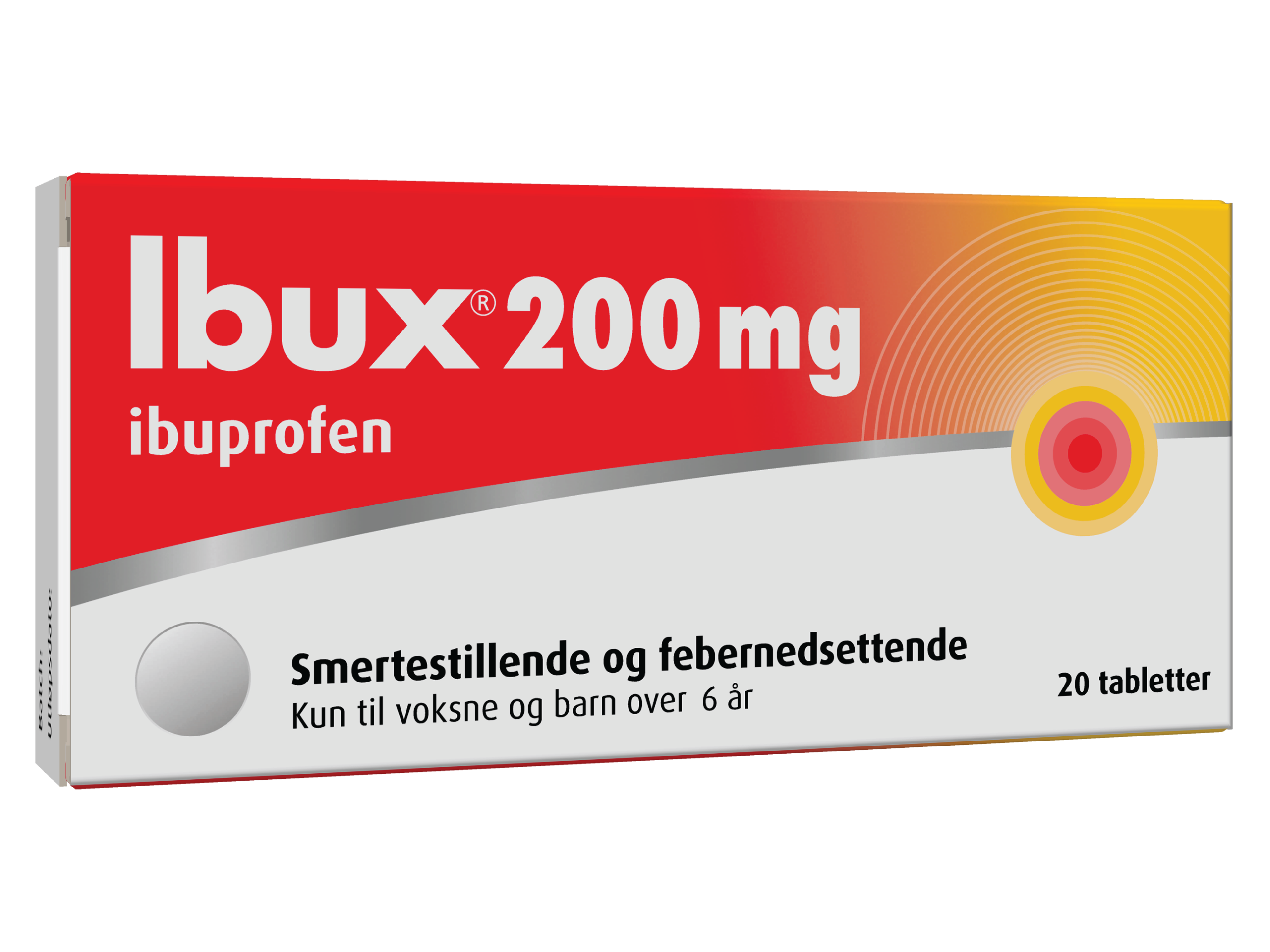 Ibux Tabletter 200 mg, 20 stk.