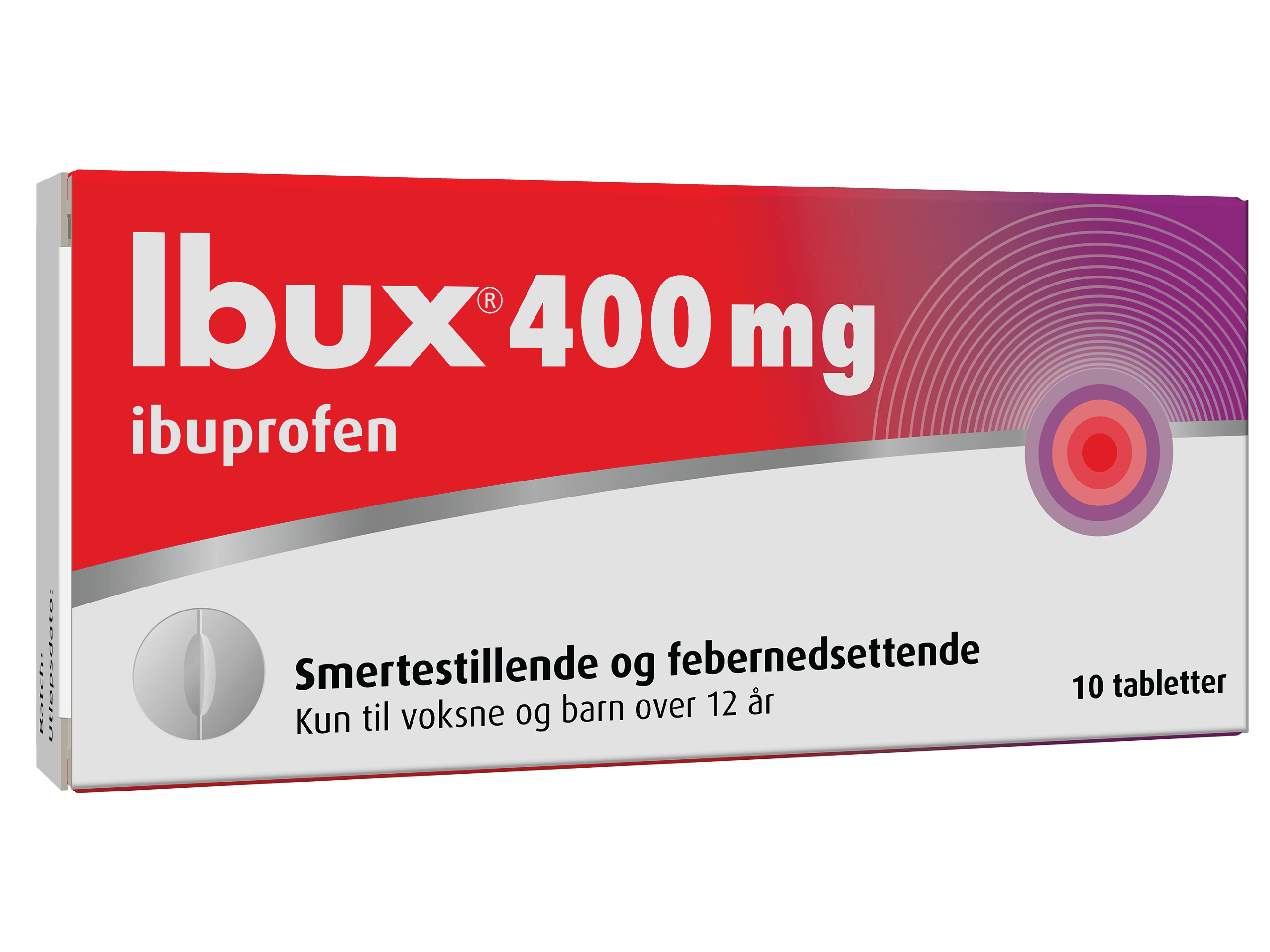 Ibux Tabletter 400mg, 10 stk.