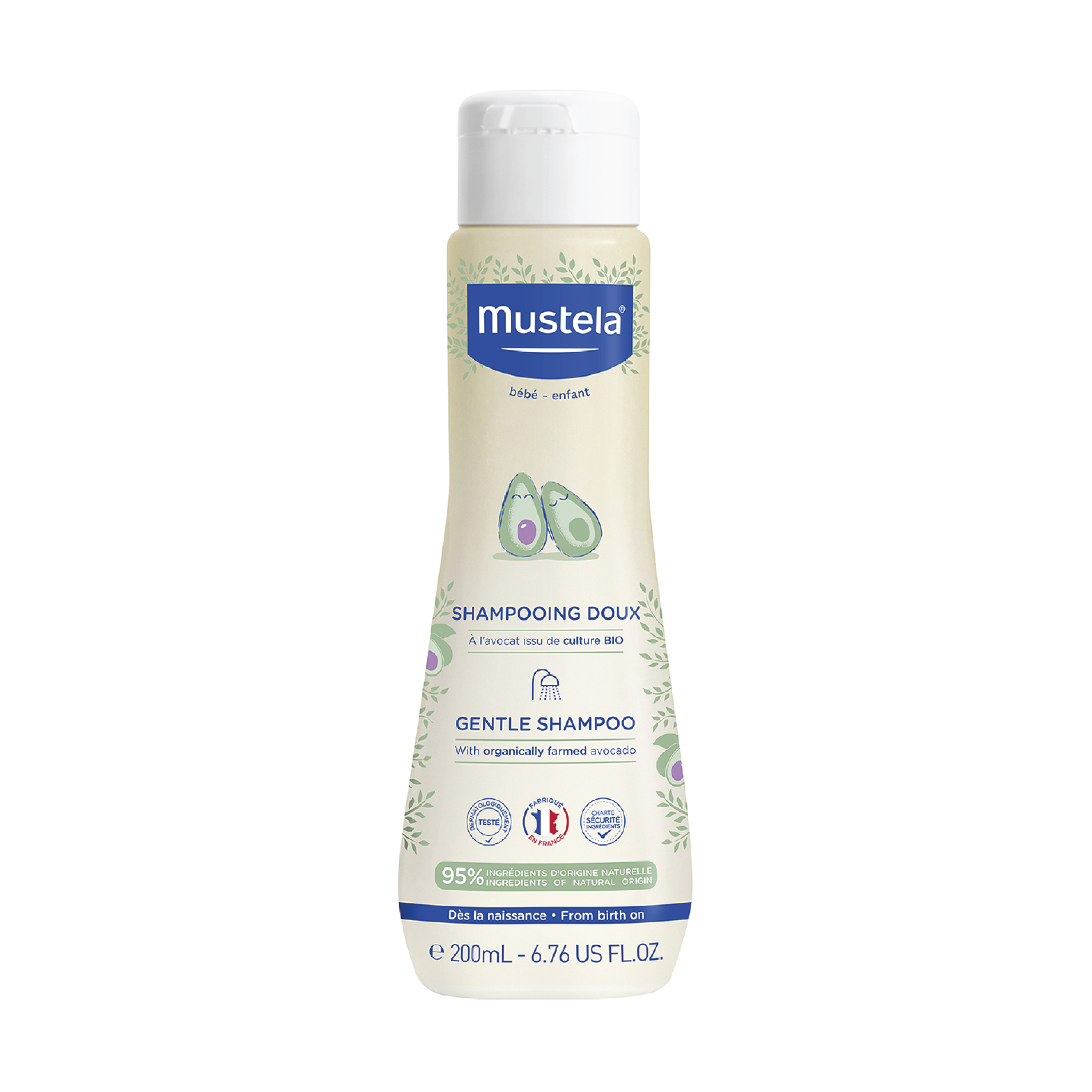 Mustela Gentle Shampoo, 200 ml