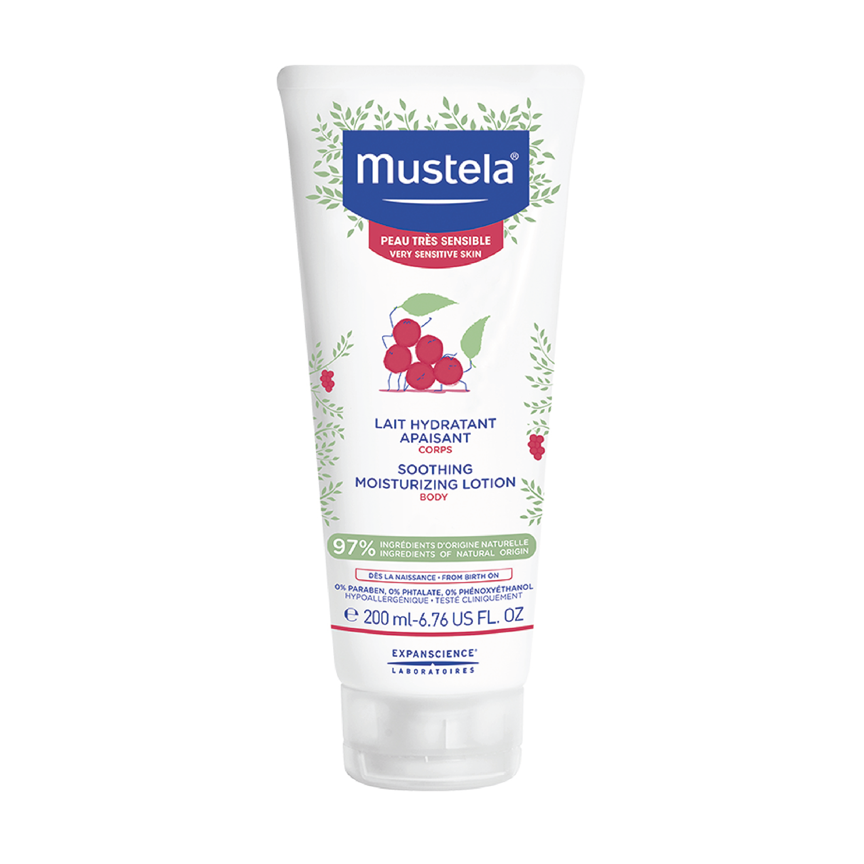 Mustela Soothing Moisturizing Lotion, 200 ml