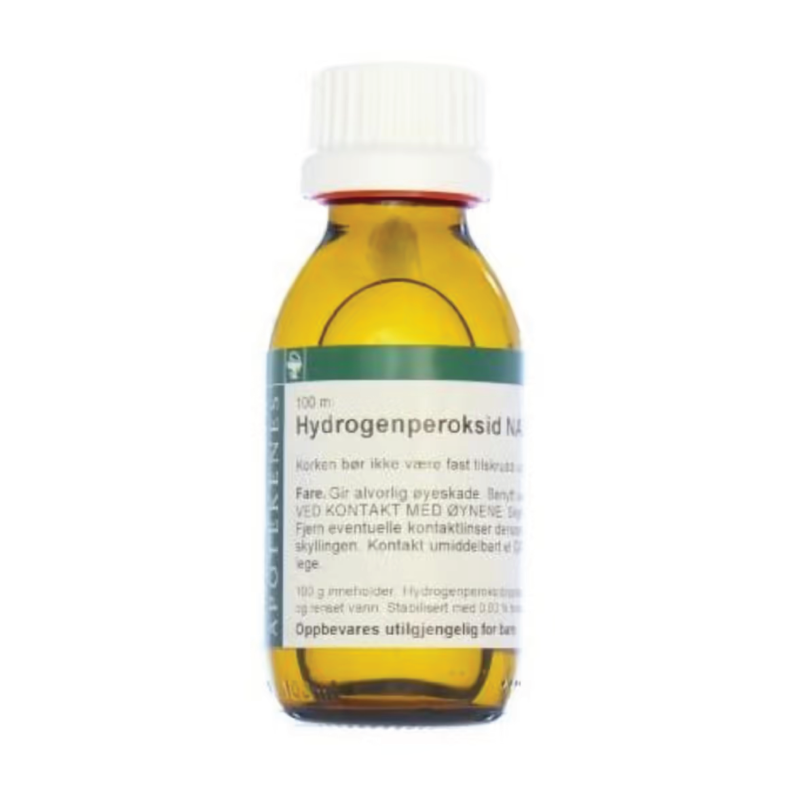 NAF Hydrogenperoksid 6 % oppløsning, 100 ml