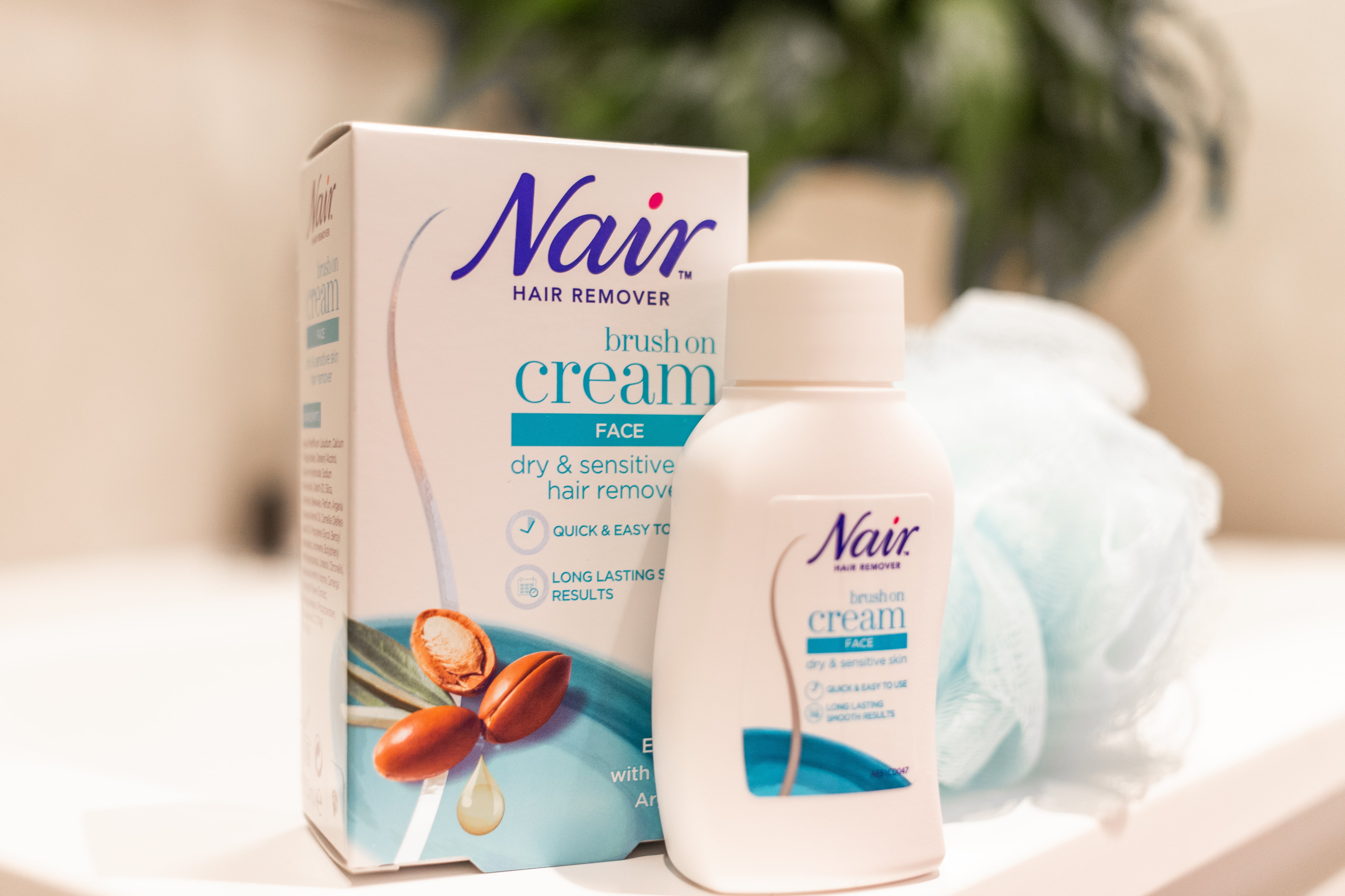 Nair Hair Removal Brush On Cream Face 50 ml Tilbeh r ansikt