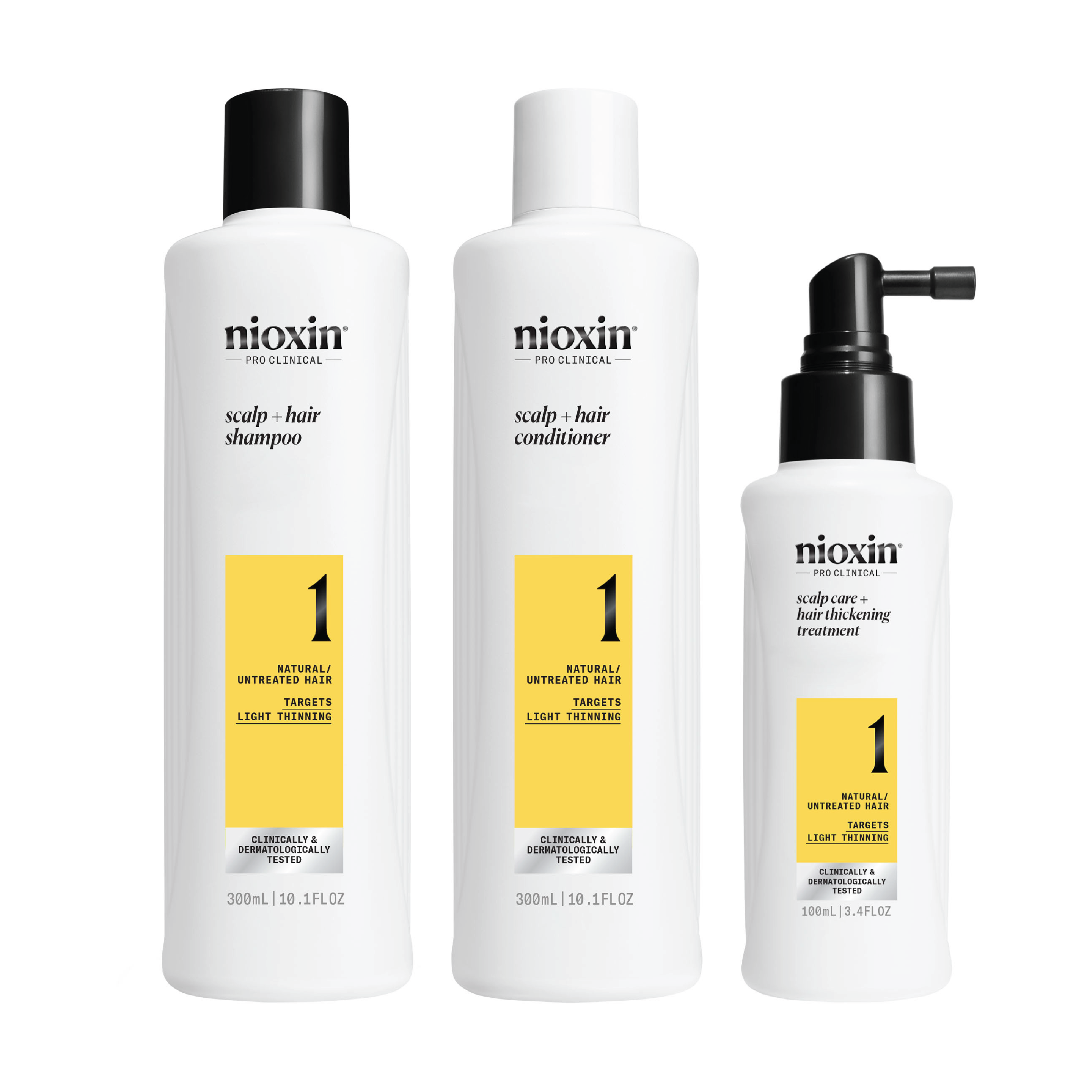 Nioxin System 1 Loyalty Kit, 1 sett