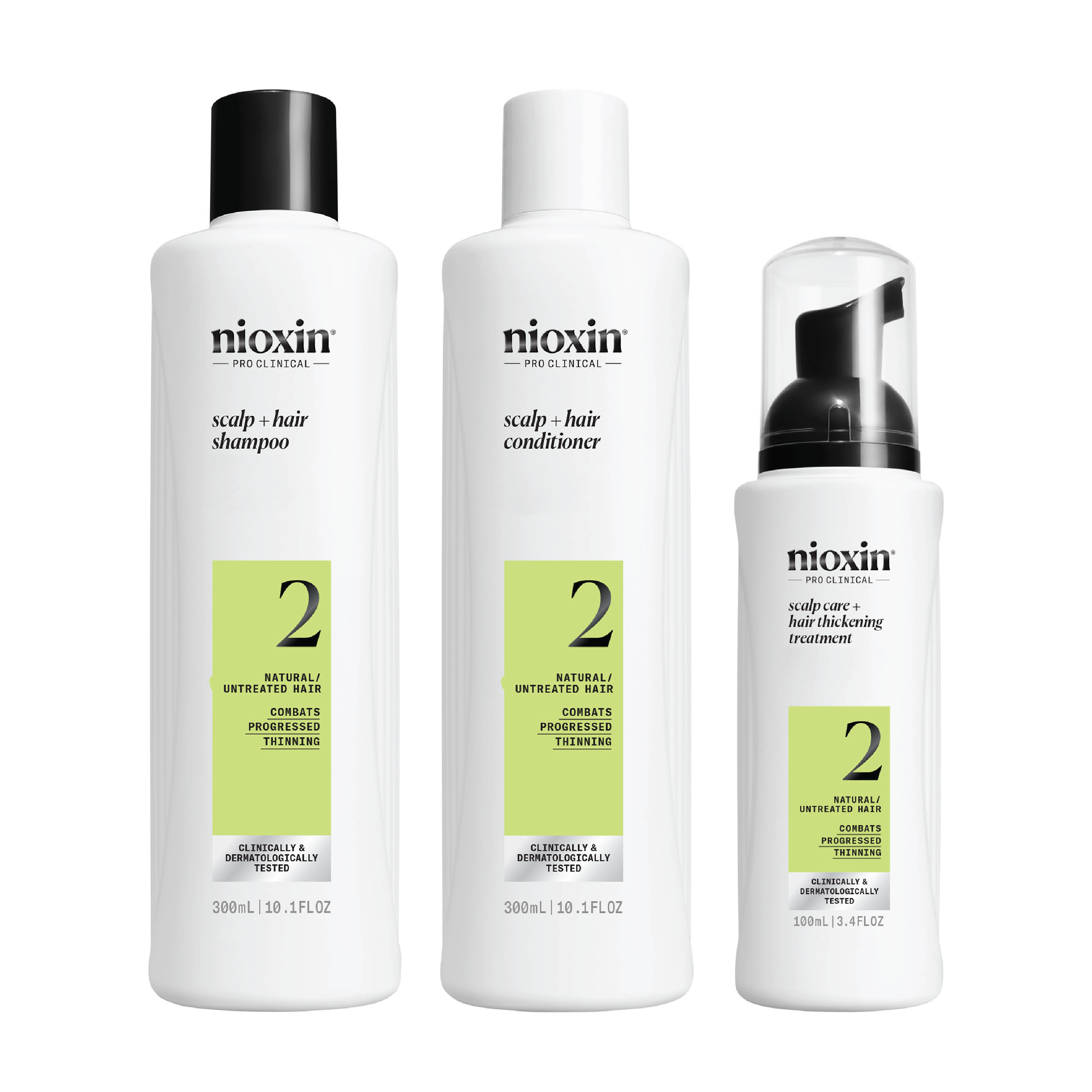 Nioxin System 2 Loyalty Kit, 1 sett