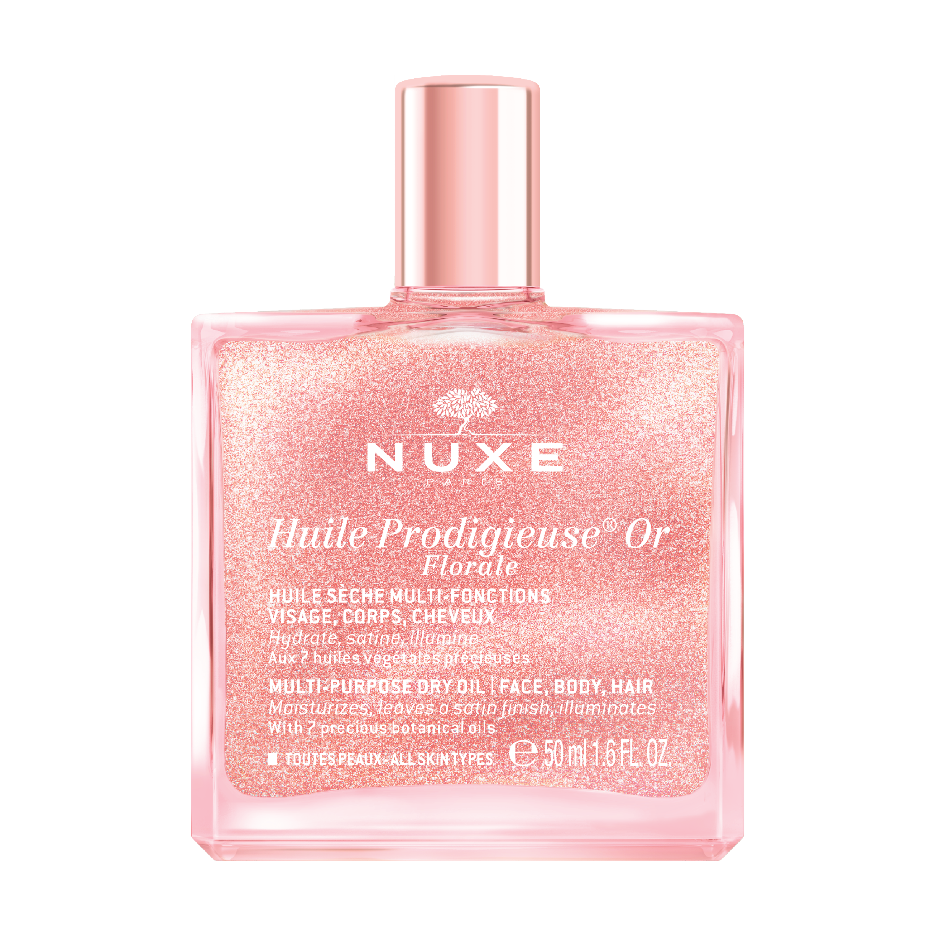 NUXE Huile Prodigieuse® Or Florale Dry Oil Shimmer, 50 ml