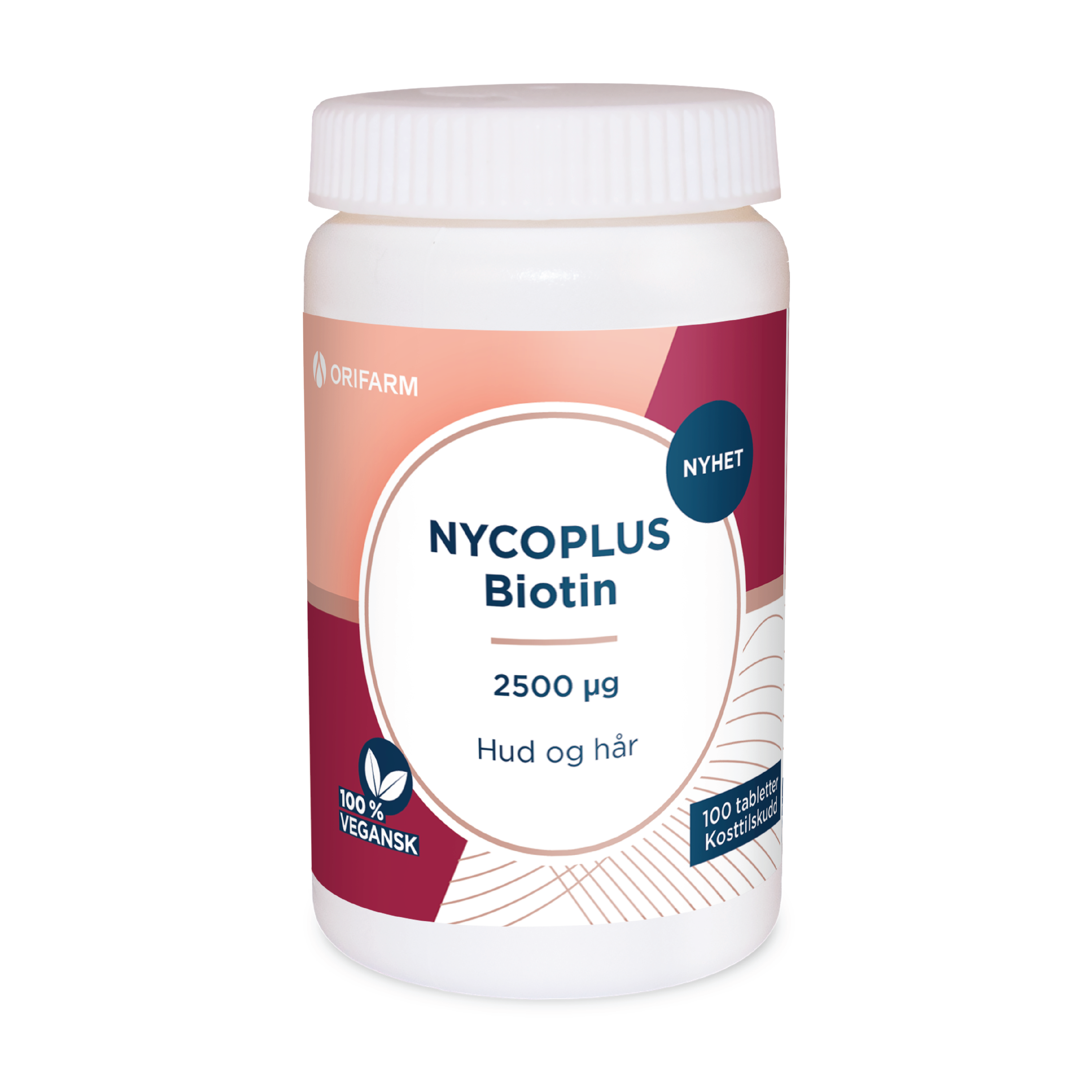 Nycoplus Biotin 2500 µg tabletter, 100 stk.